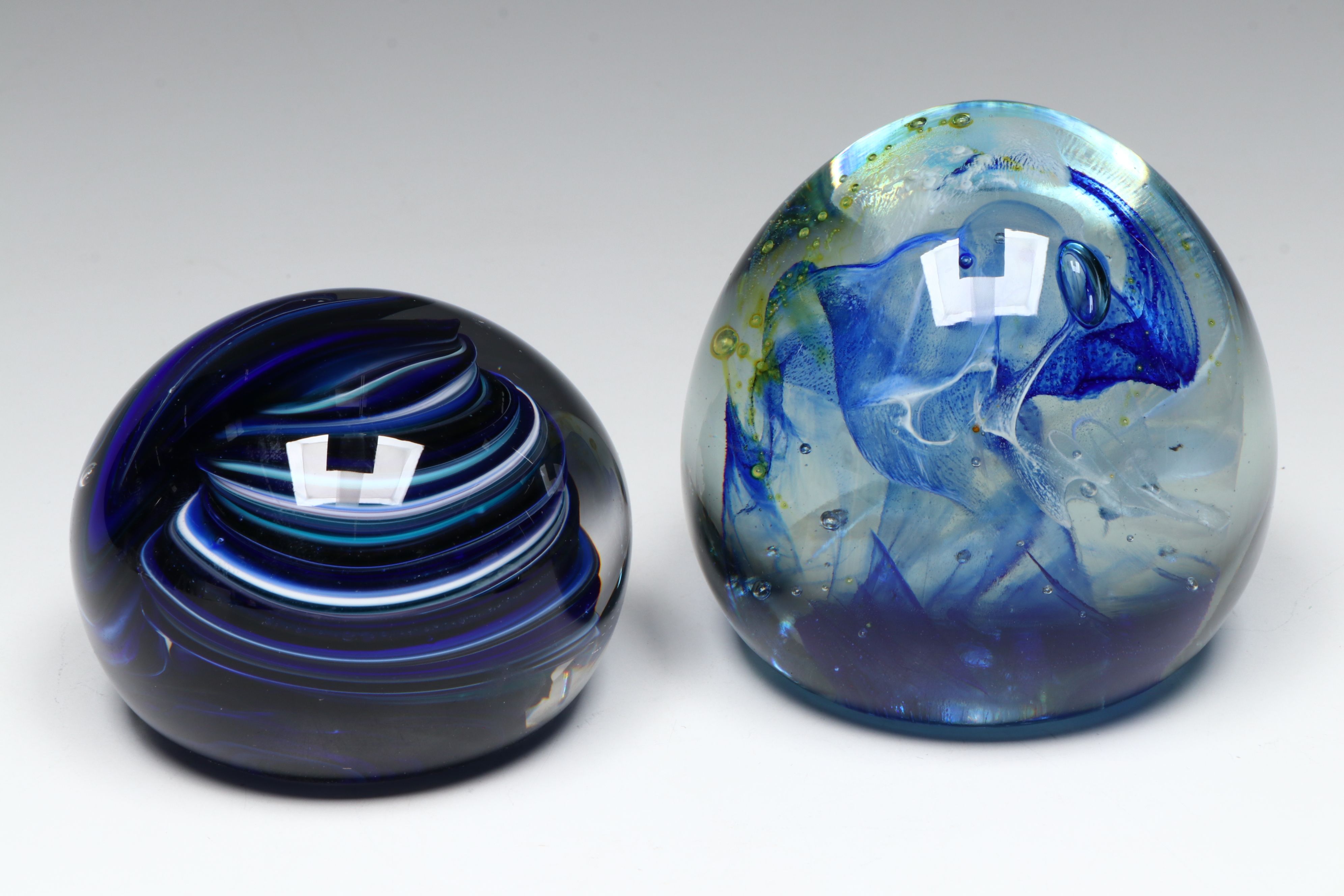 Joe St. Clair and Other Art Glass Paperweights