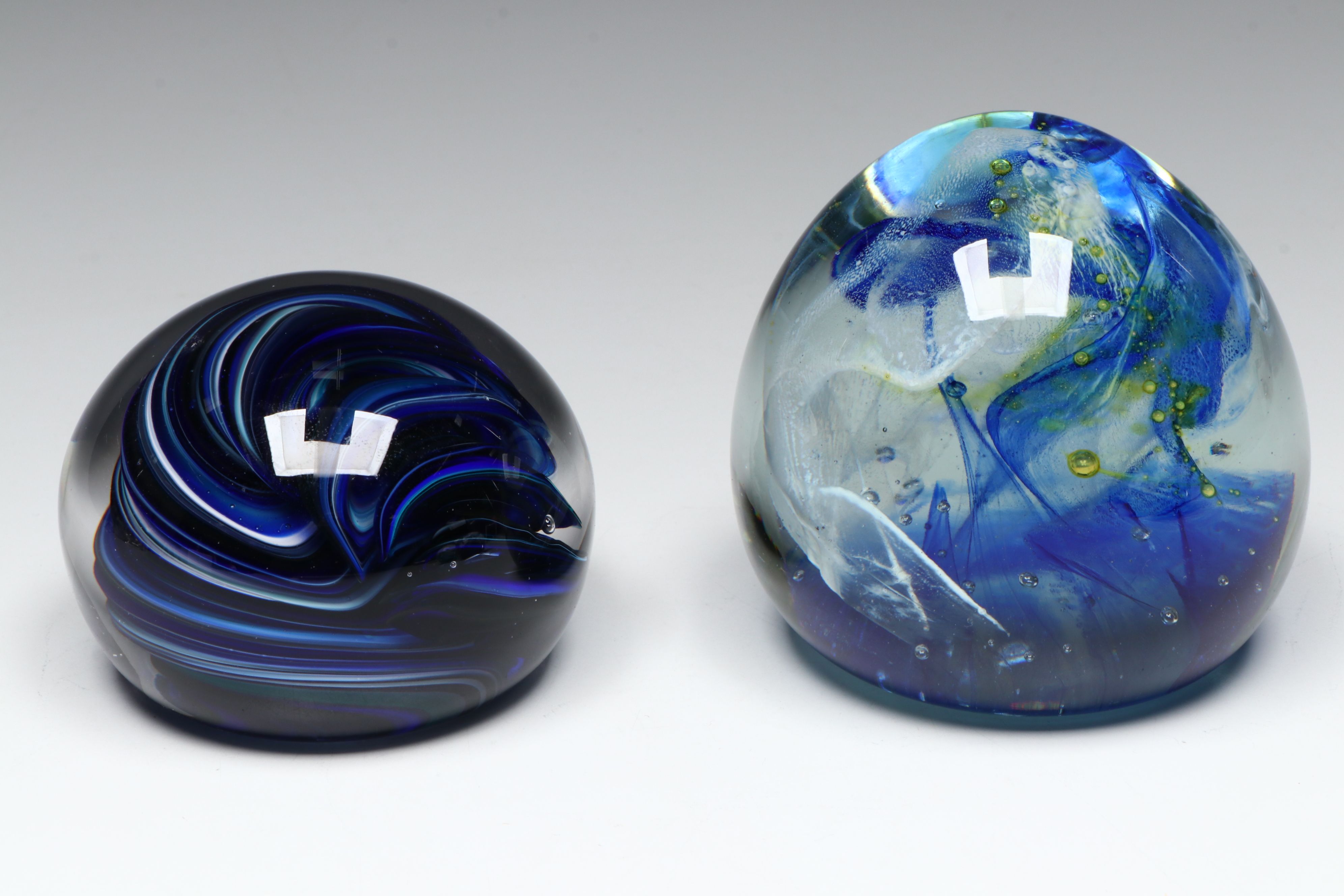 Joe St. Clair and Other Art Glass Paperweights