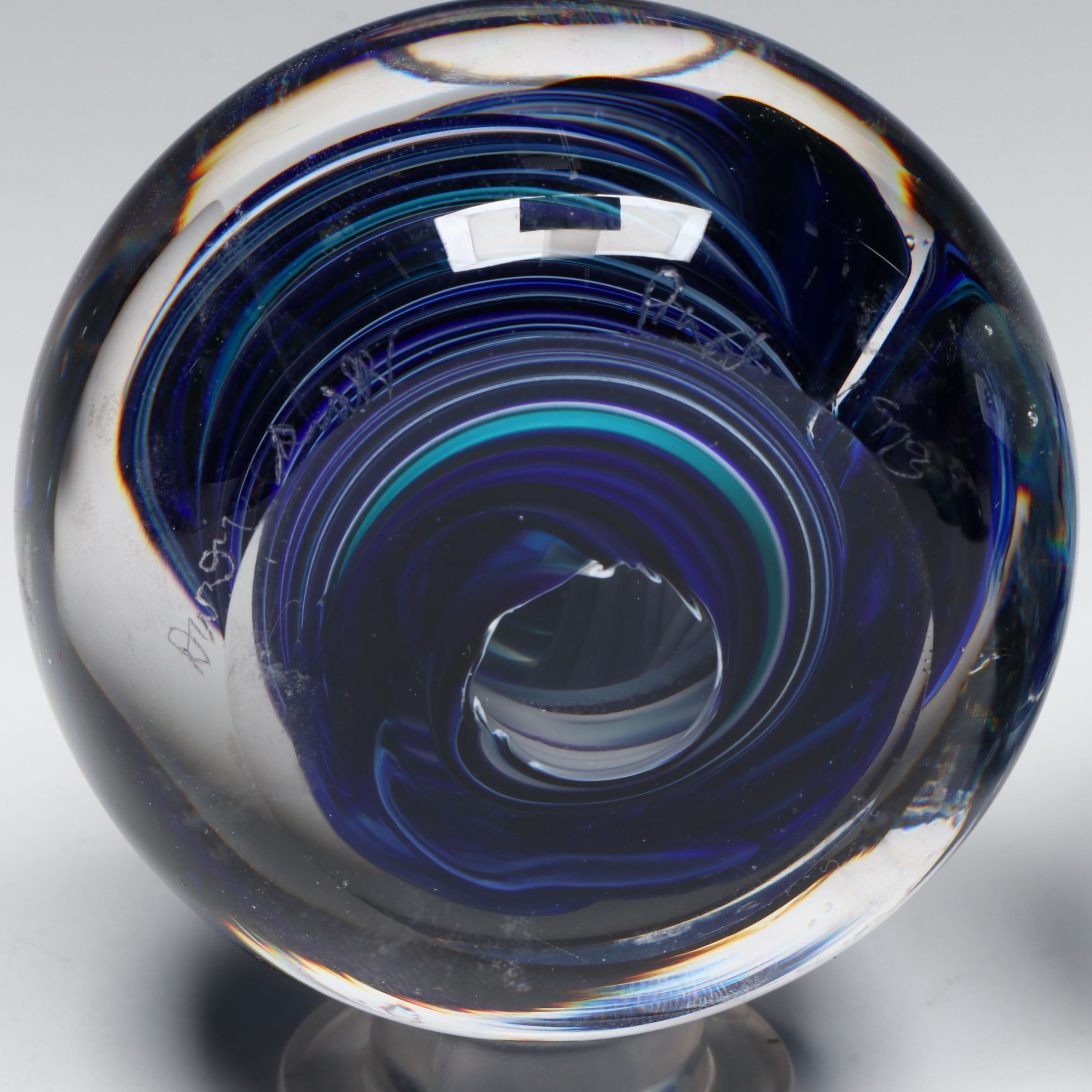 Joe St. Clair and Other Art Glass Paperweights