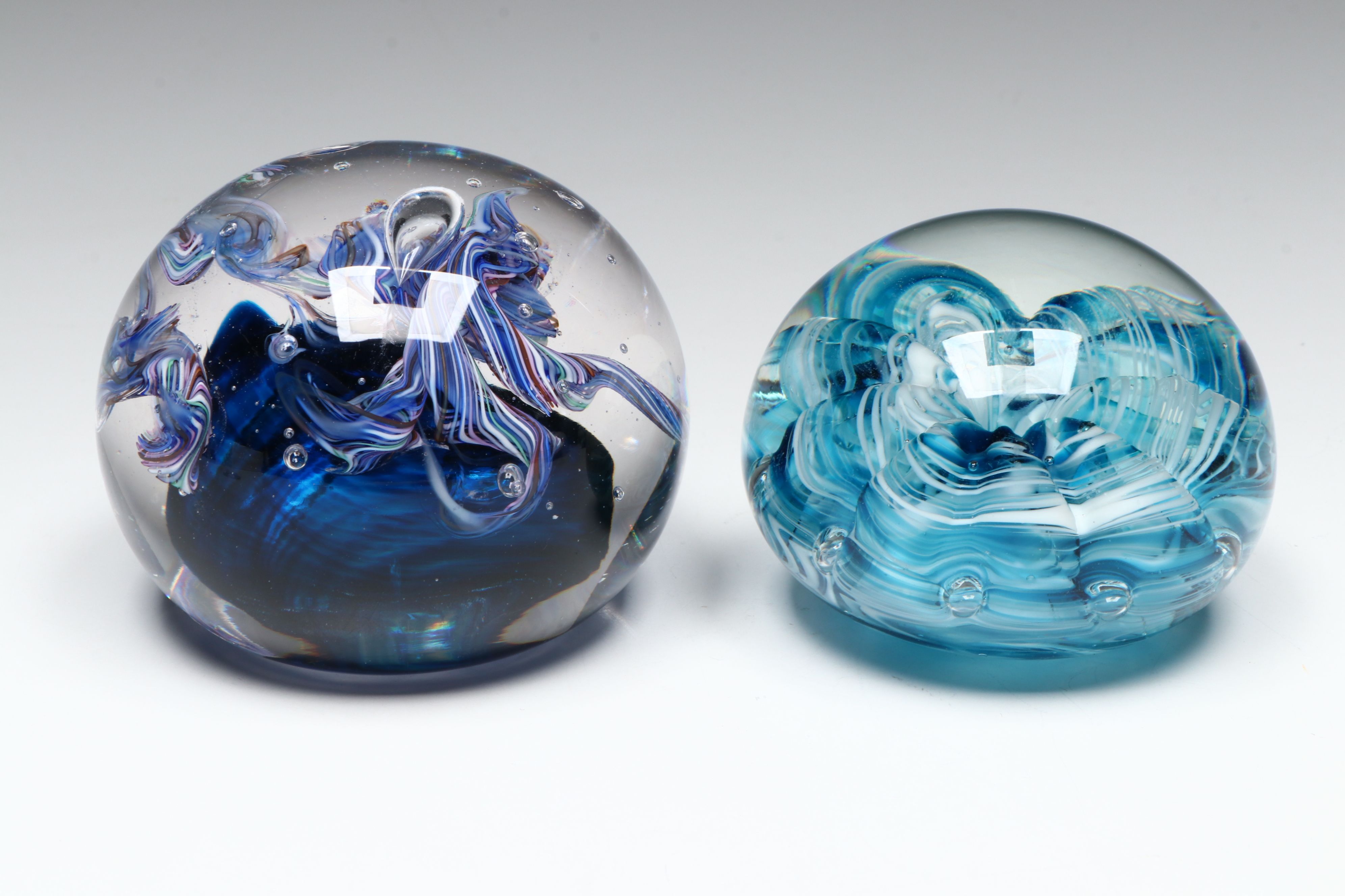 Joe St. Clair and Other Art Glass Paperweights