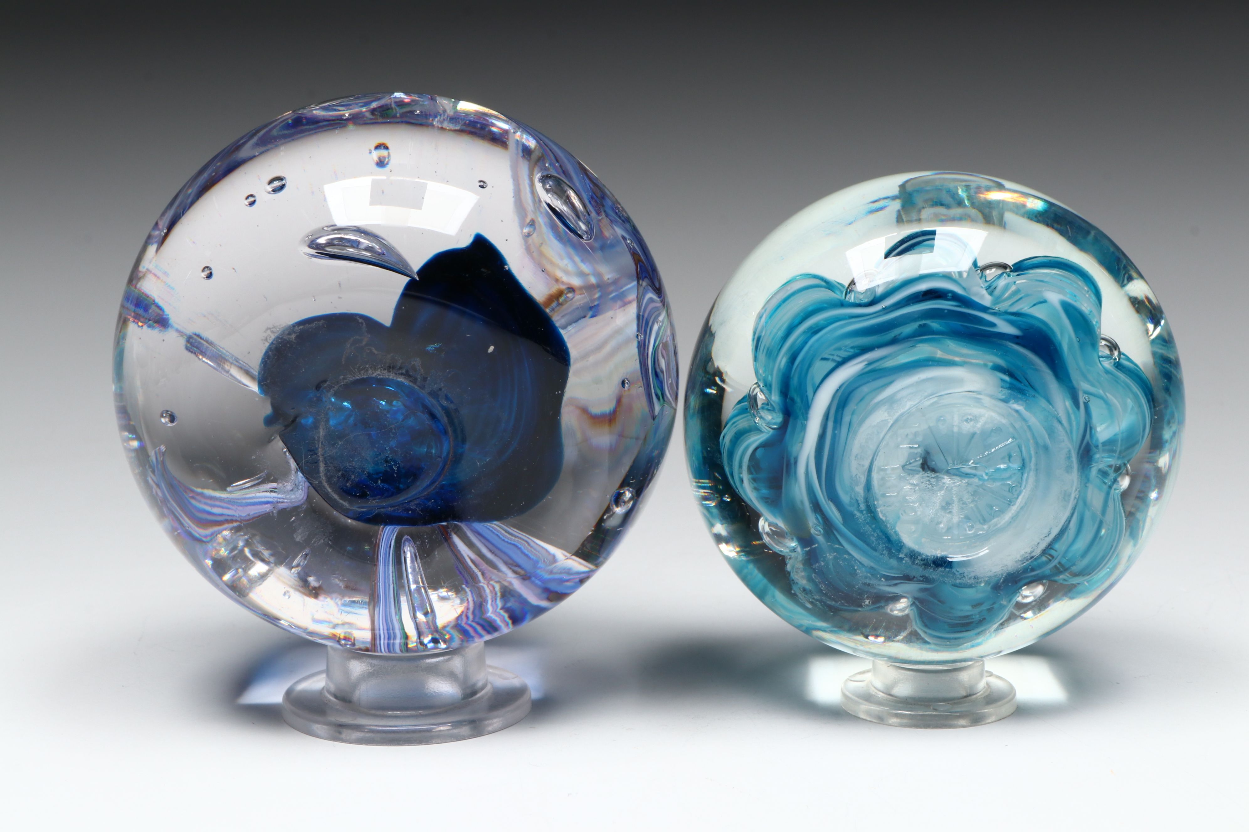 Joe St. Clair and Other Art Glass Paperweights