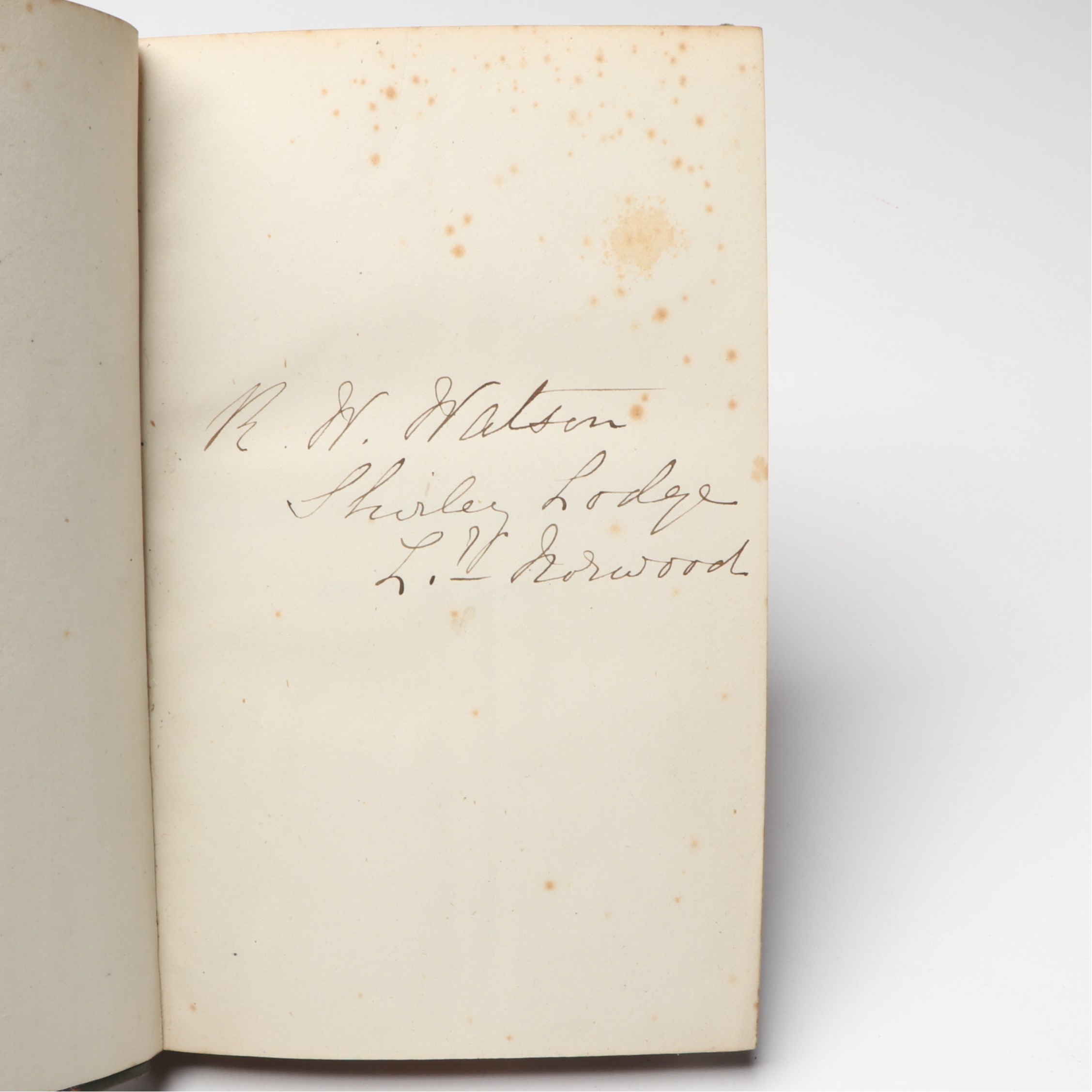 Leather Bound "Wilson's Tales of the Borders and of Scotland" Partial Set