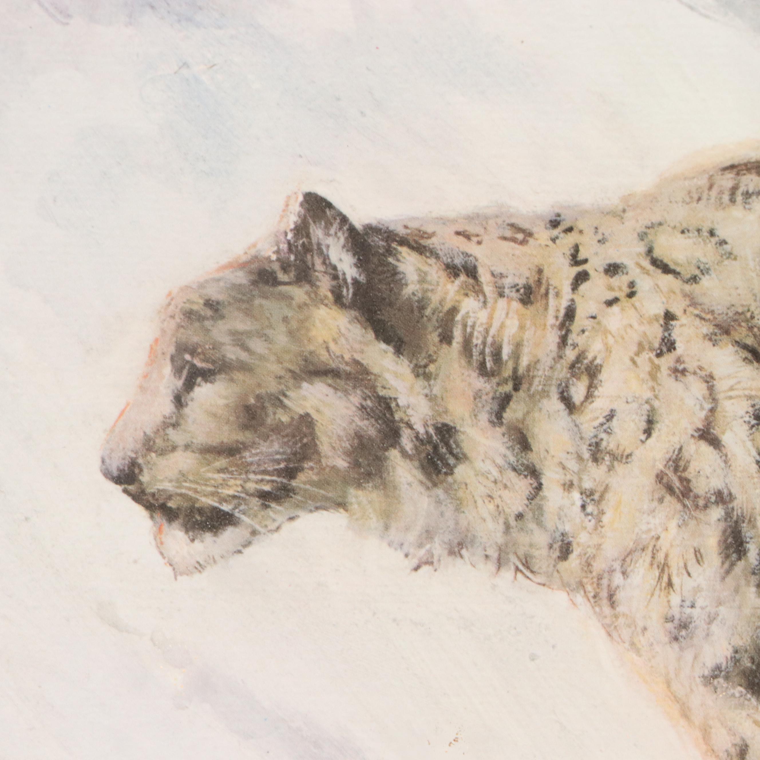 Louise Lopena Offset Lithograph "View from the Top"