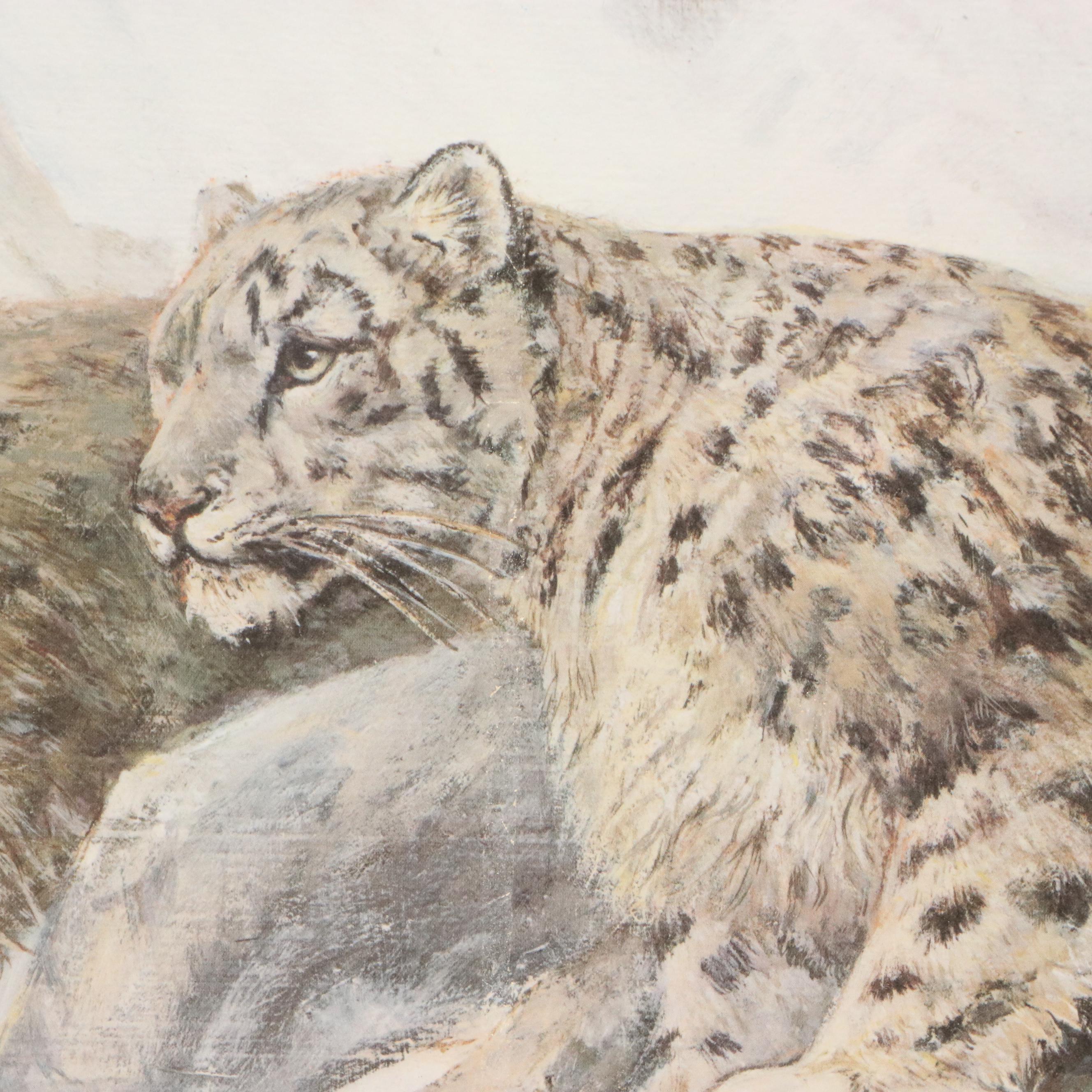 Louise Lopena Offset Lithograph "View from the Top"