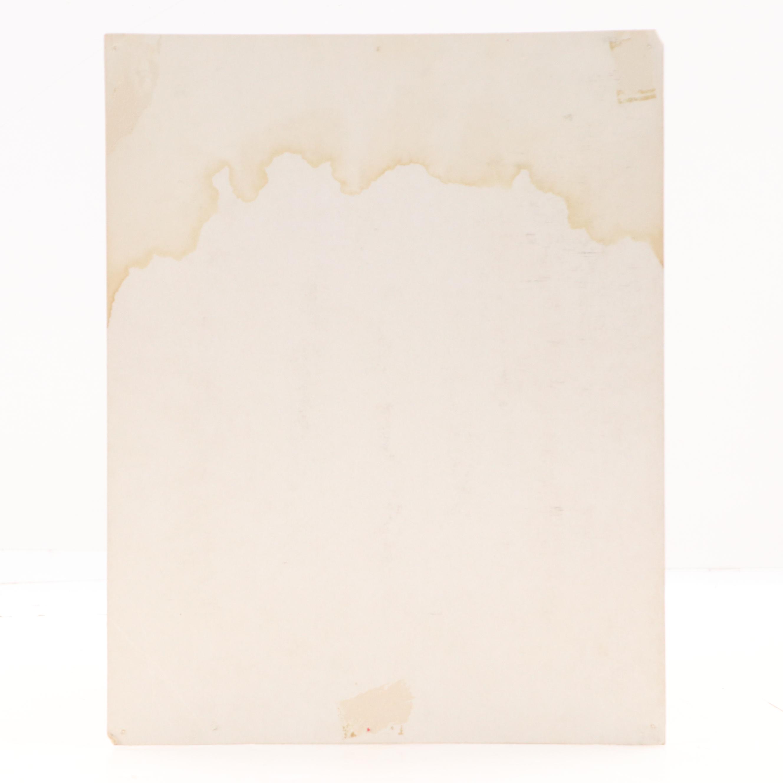 Harvey Shepard Sgraffito Drawing of Humanoid Rats in Combat, Early to Mid-20th C