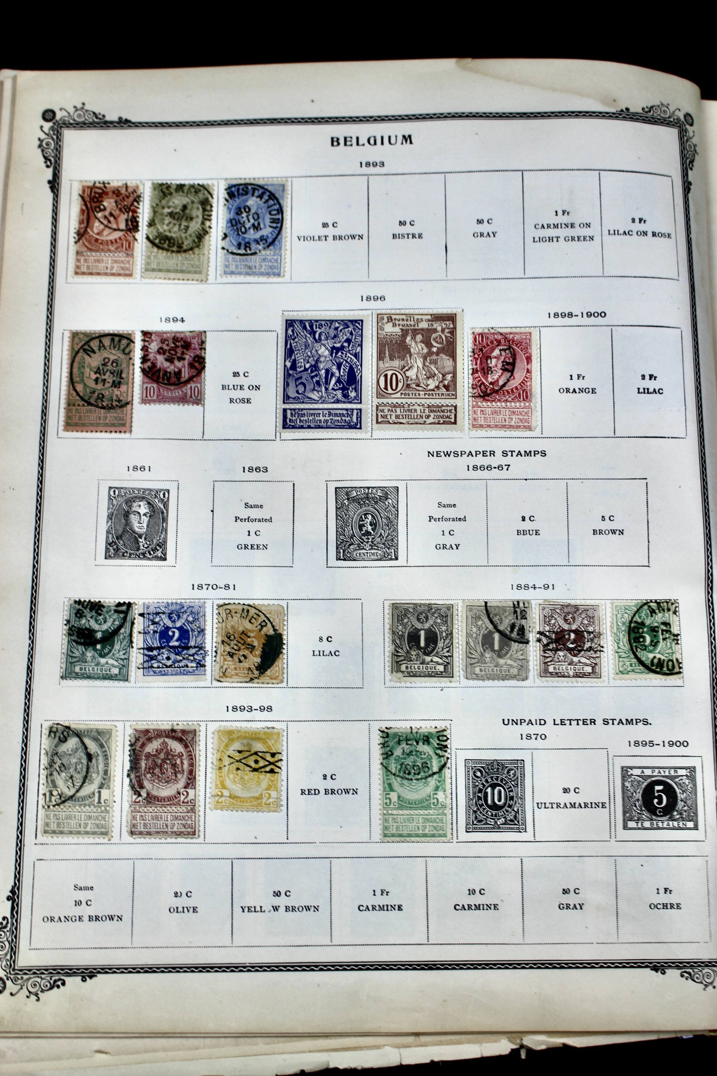 Scott's International Postage Stamp Album, 19th Century Edition