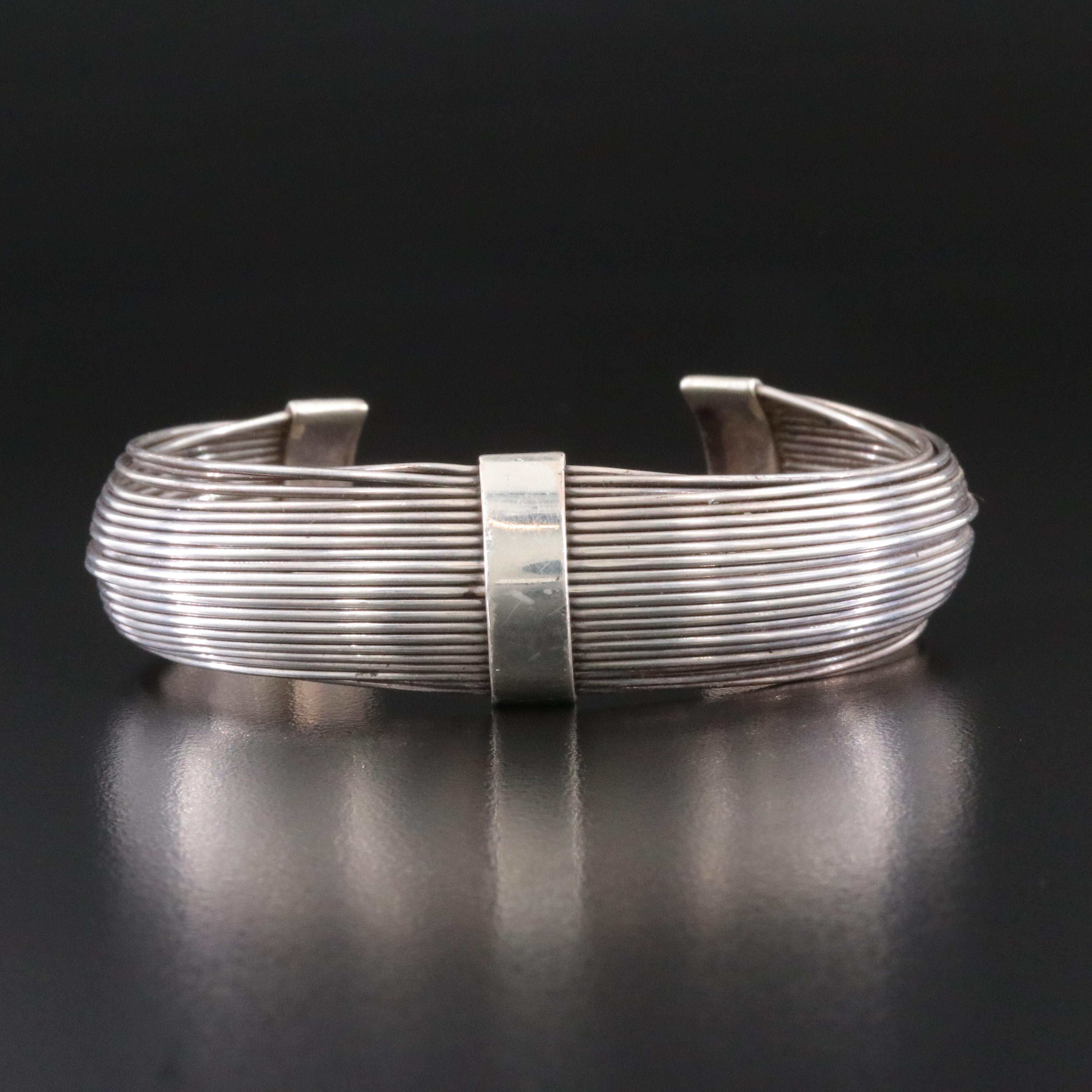 Sterling Multi-Row Cuff