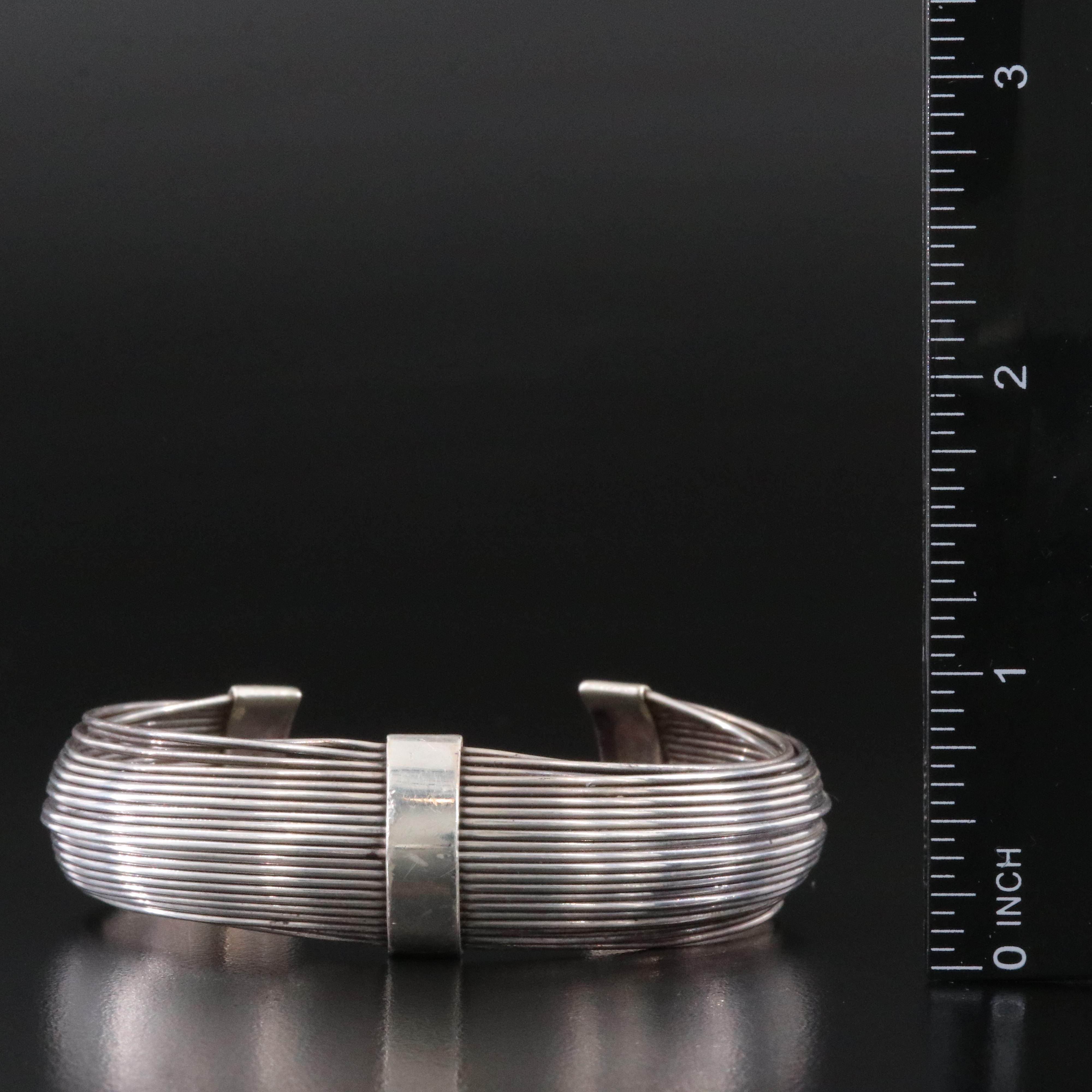 Sterling Multi-Row Cuff
