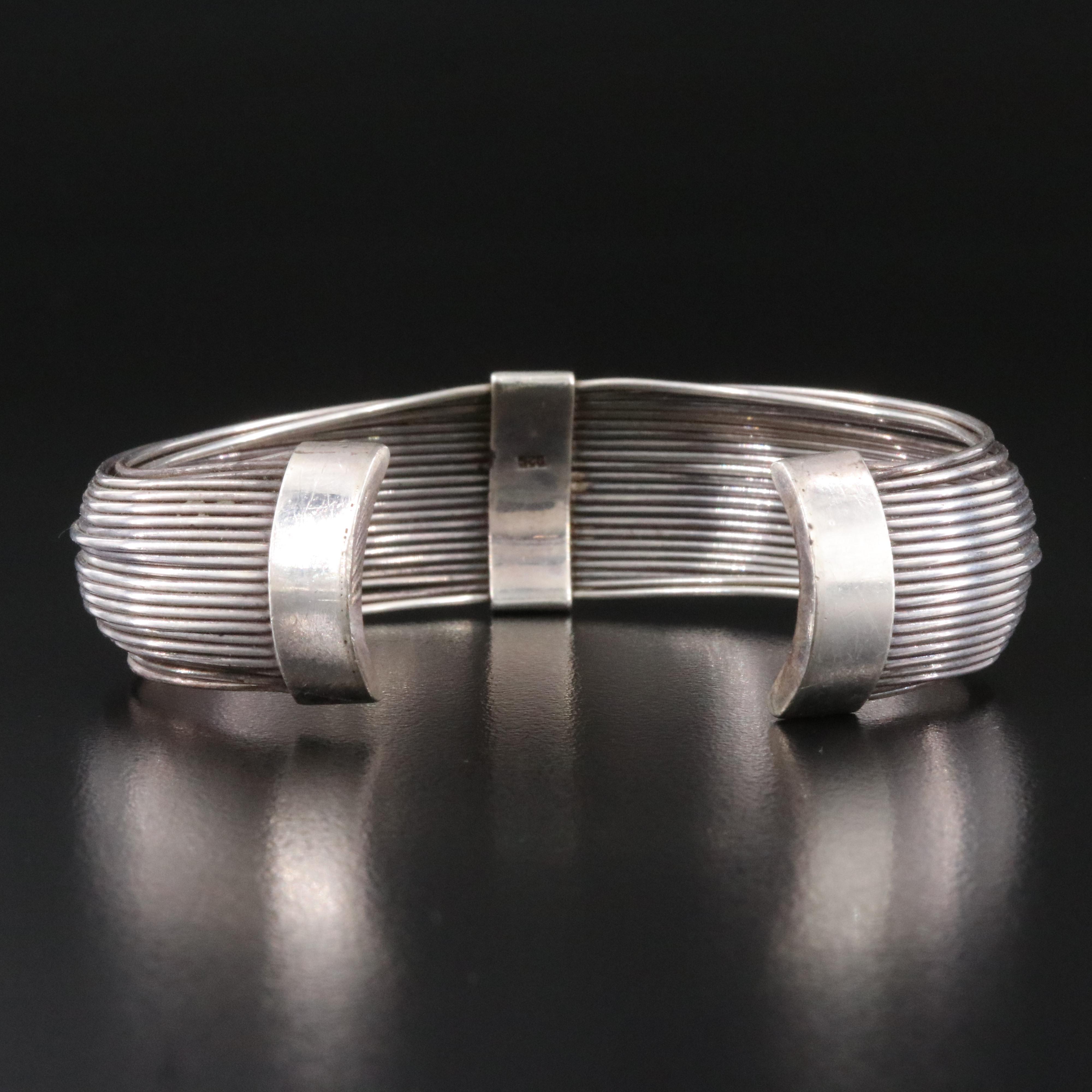 Sterling Multi-Row Cuff