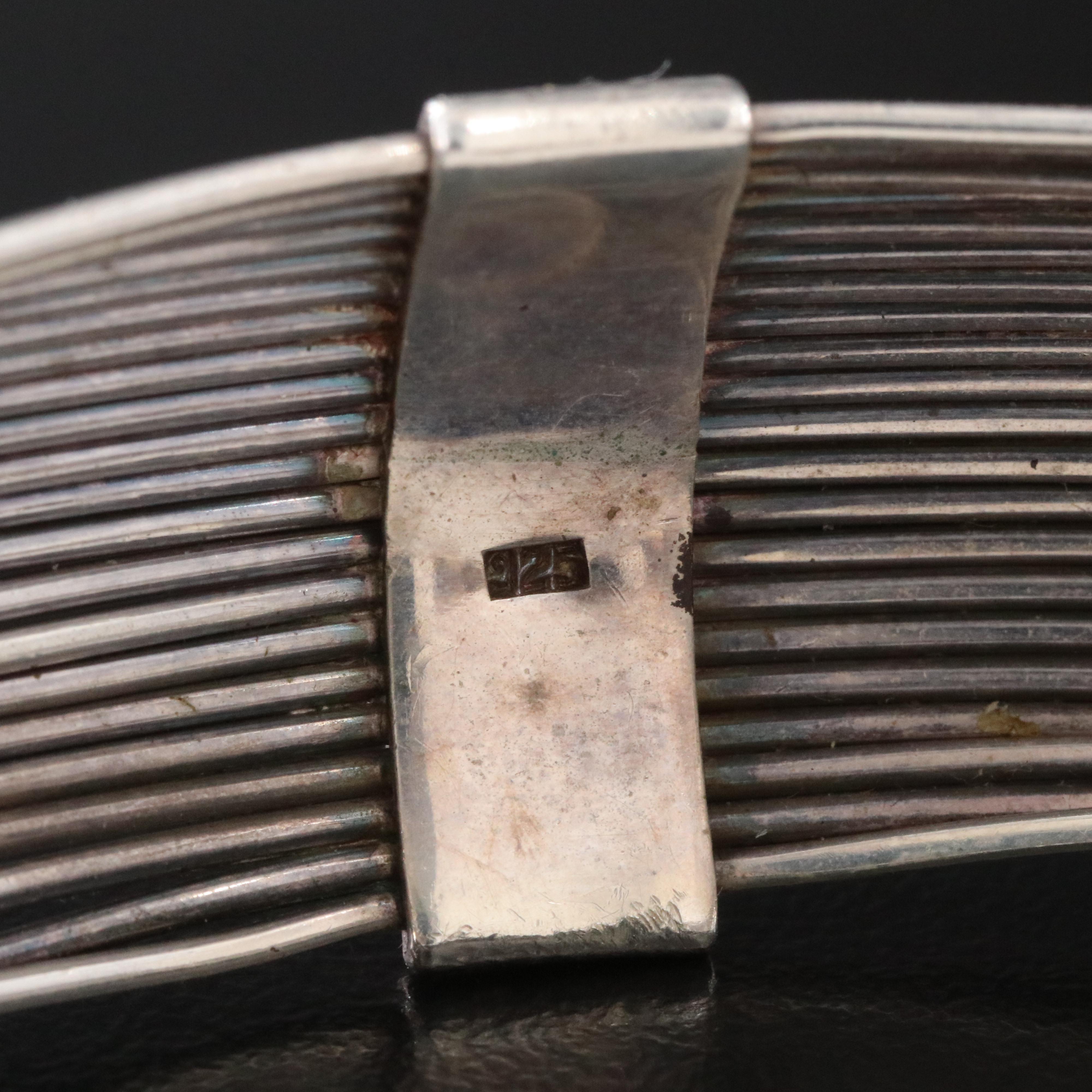 Sterling Multi-Row Cuff