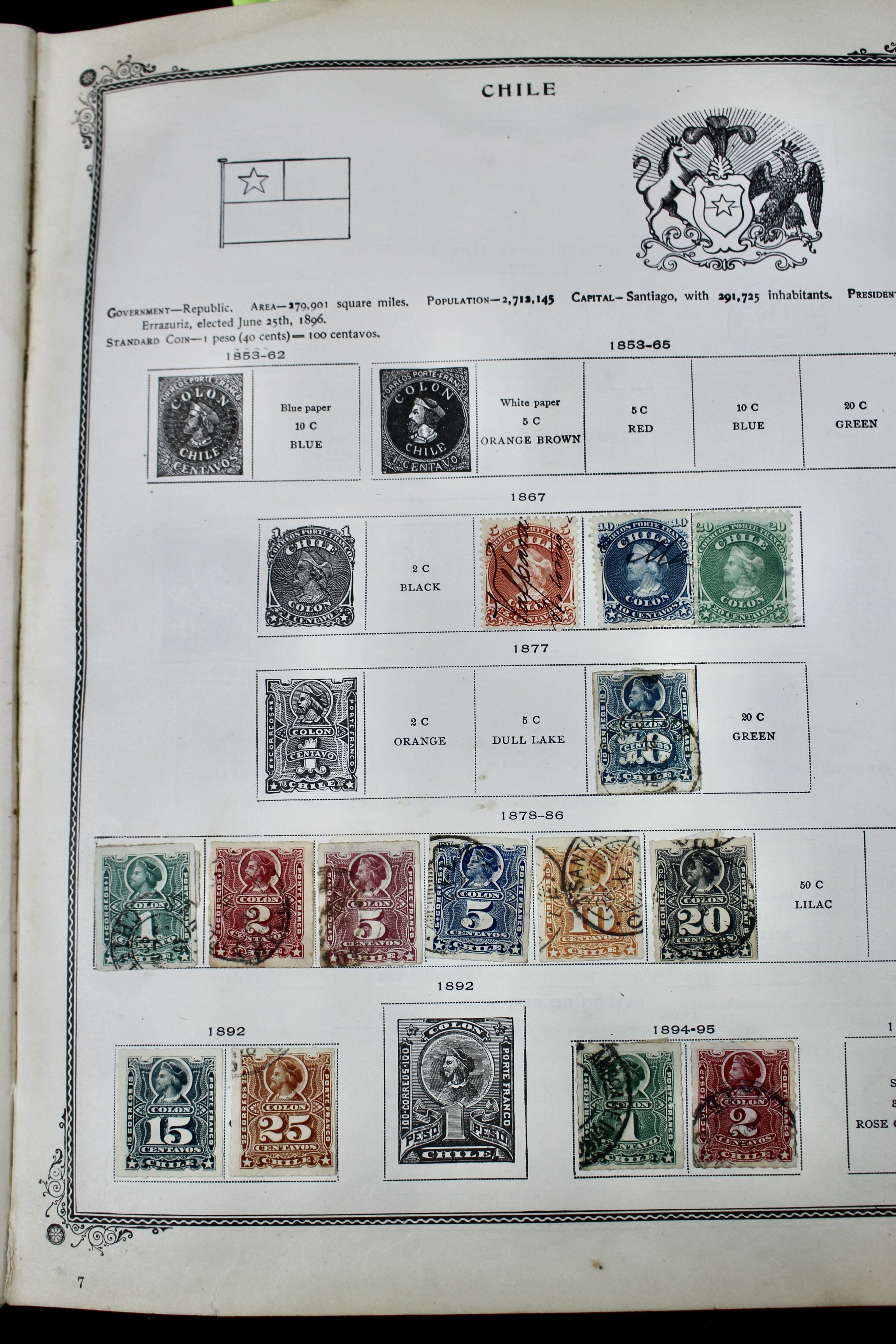Scott's International Postage Stamp Album, 19th Century Edition