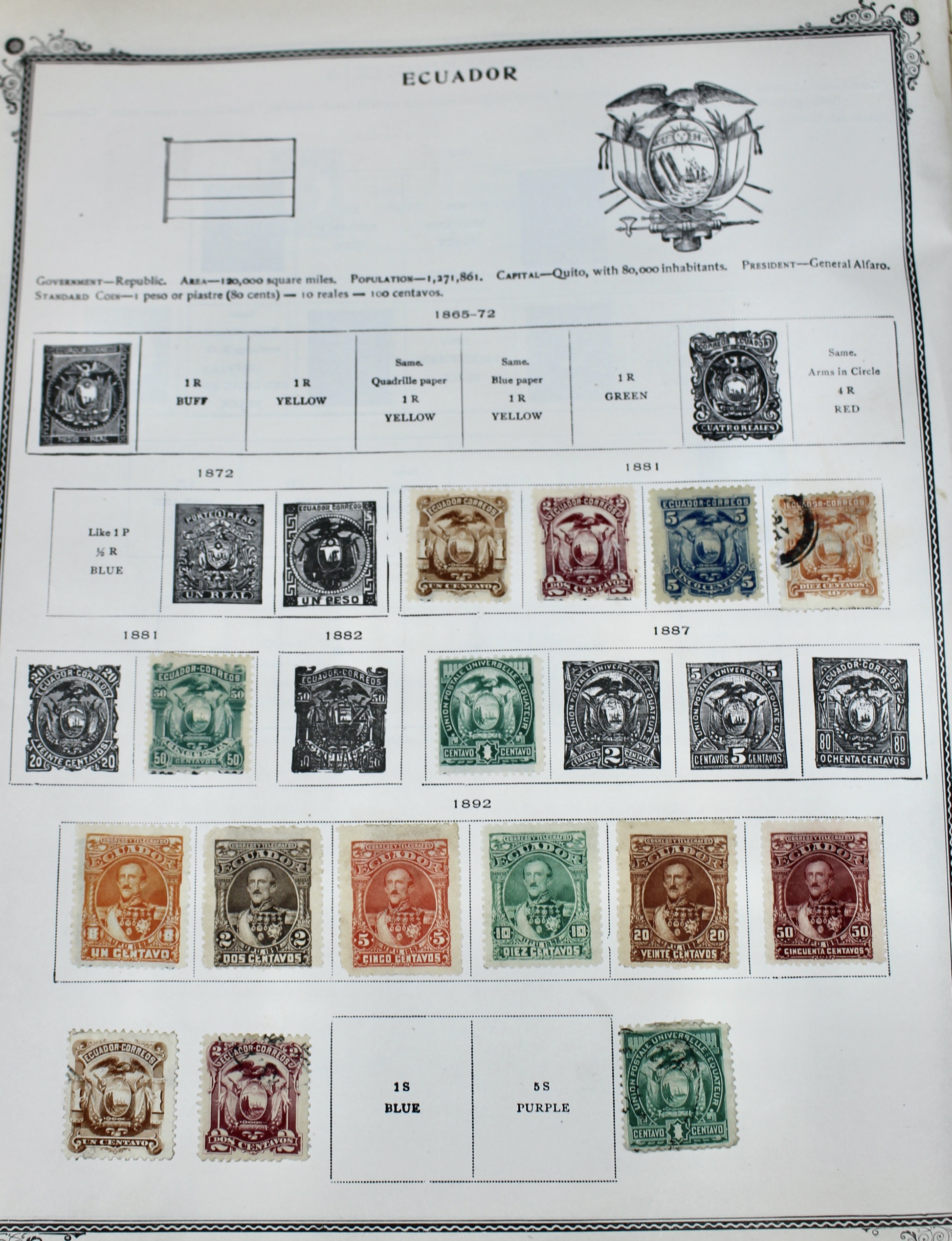 Scott's International Postage Stamp Album, 19th Century Edition