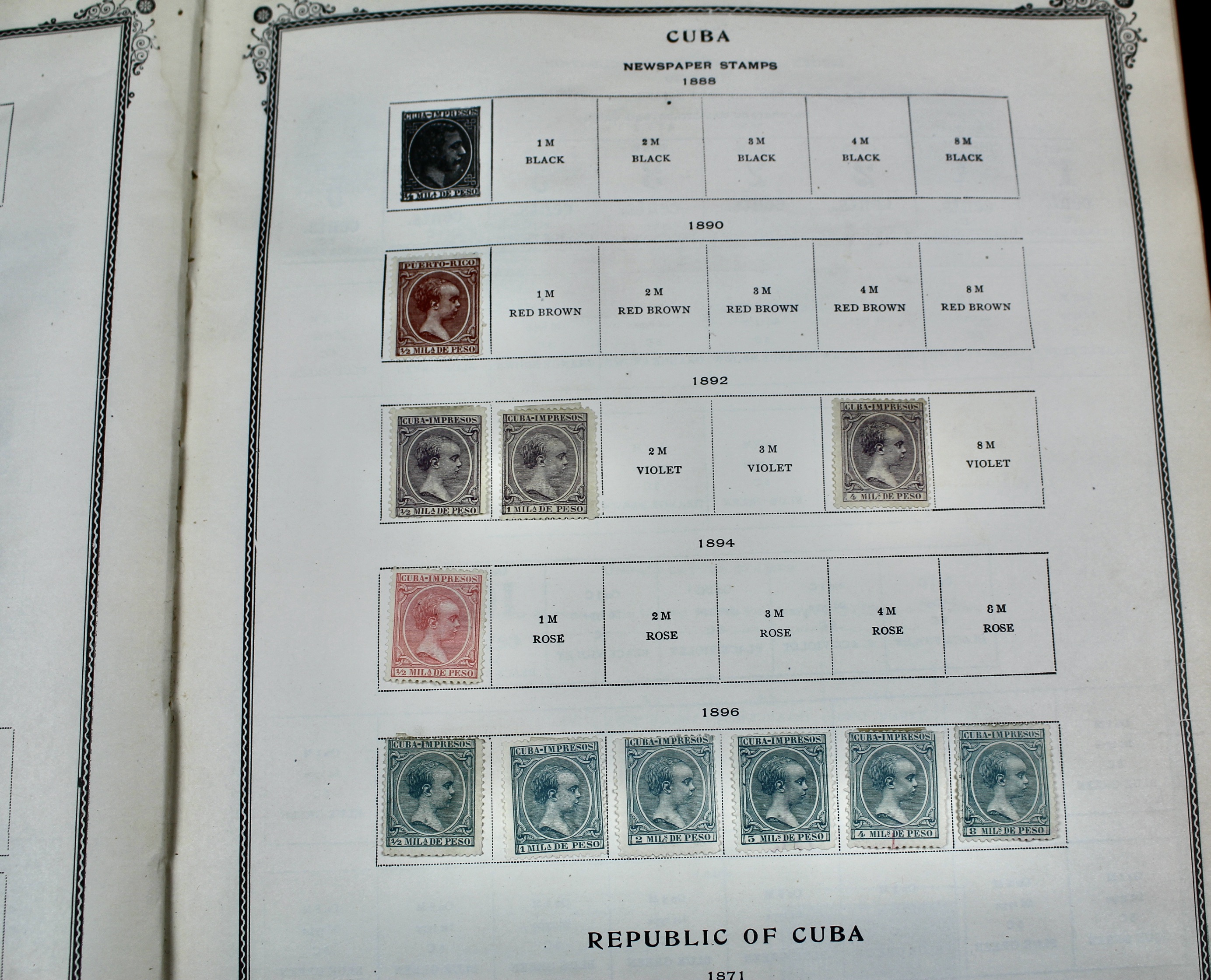 Scott's International Postage Stamp Album, 19th Century Edition