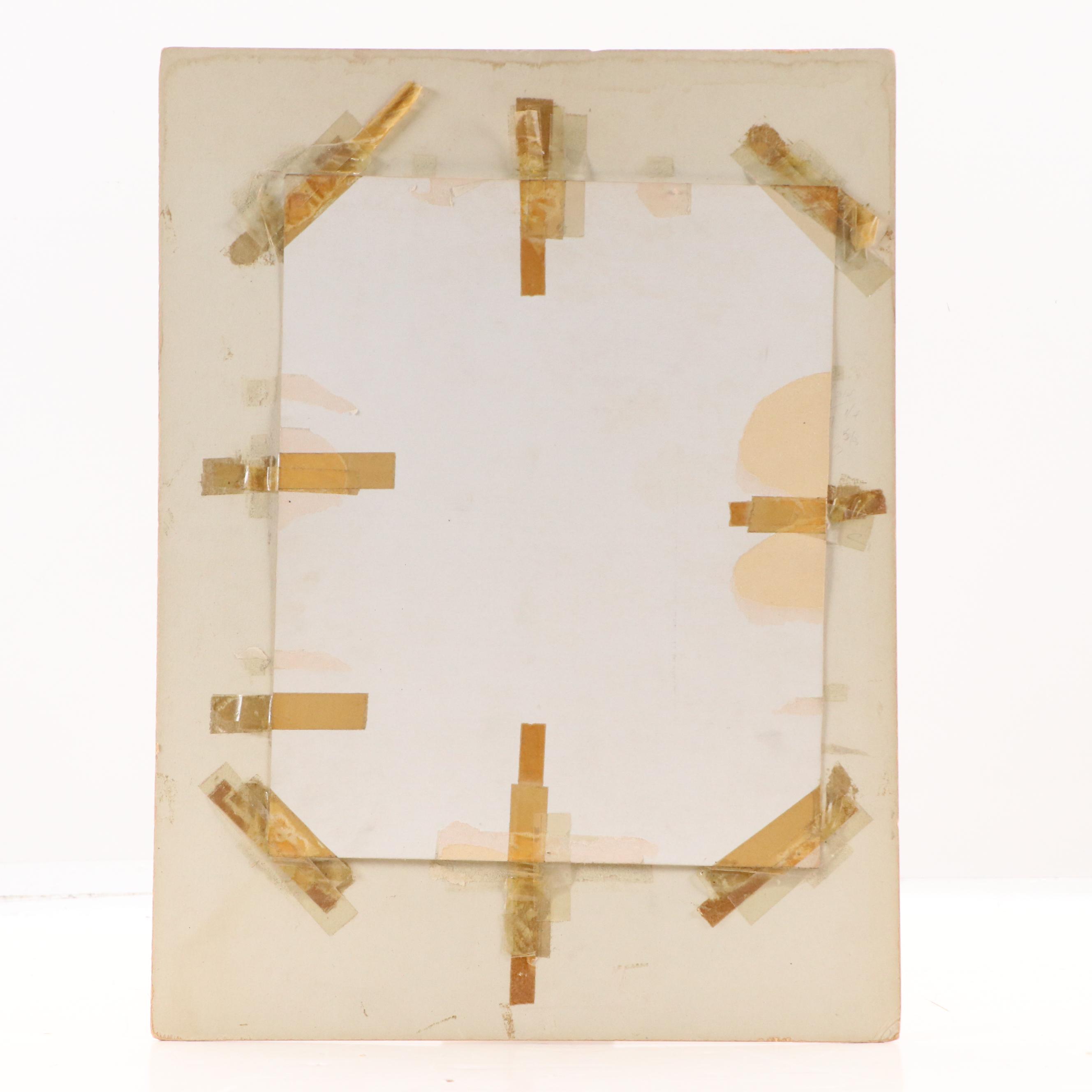 Harvey Shepard Sgraffito Drawing "Rat III - L'Entrée de Celeste," 20th Century