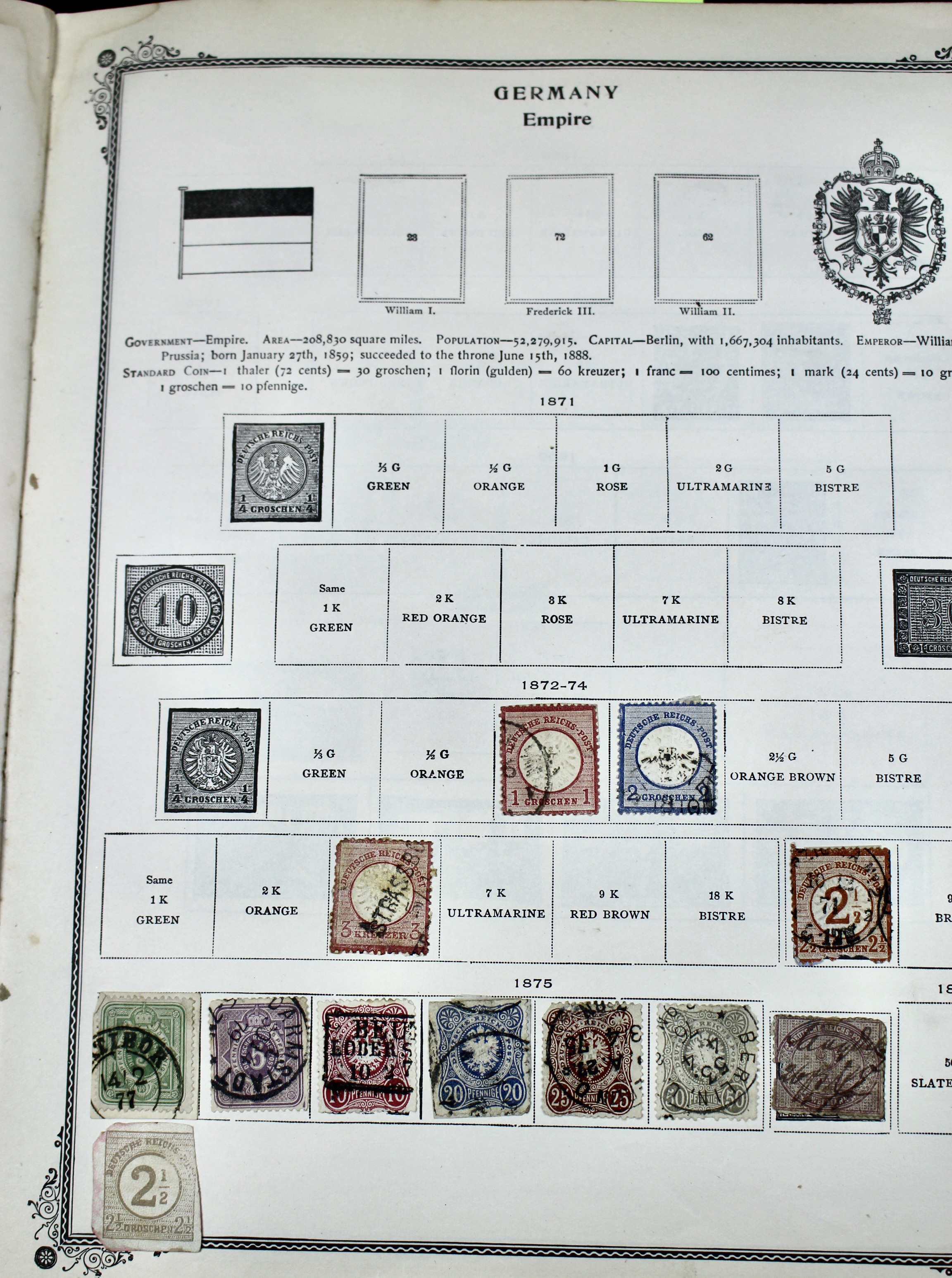 Scott's International Postage Stamp Album, 19th Century Edition