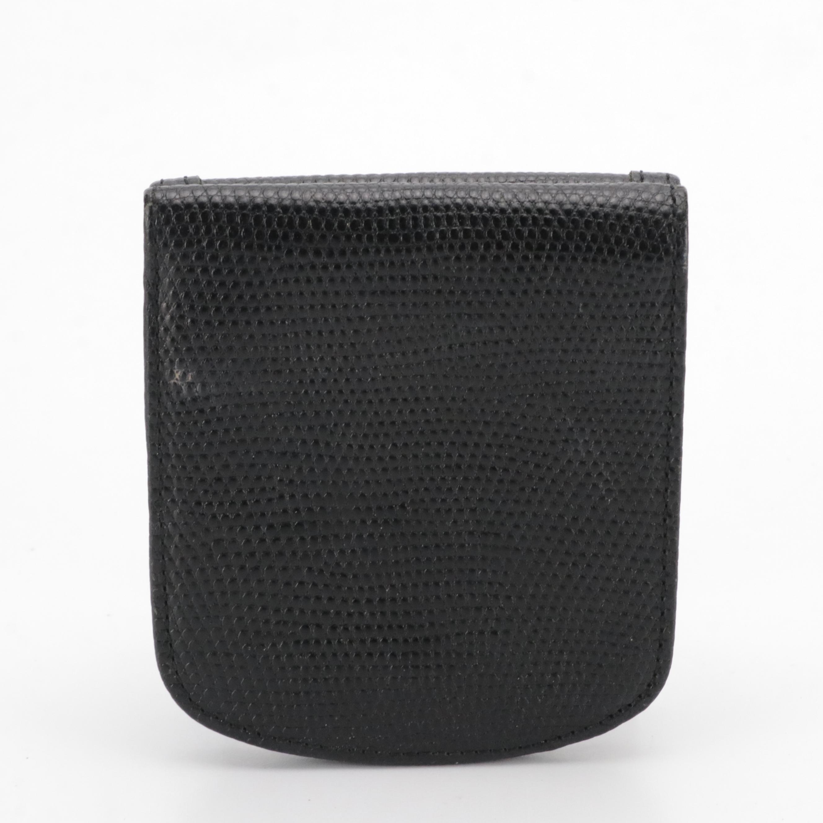 Coach Pebble Grain Leather Passport Wallet and Wristlet with Taxi Wallet