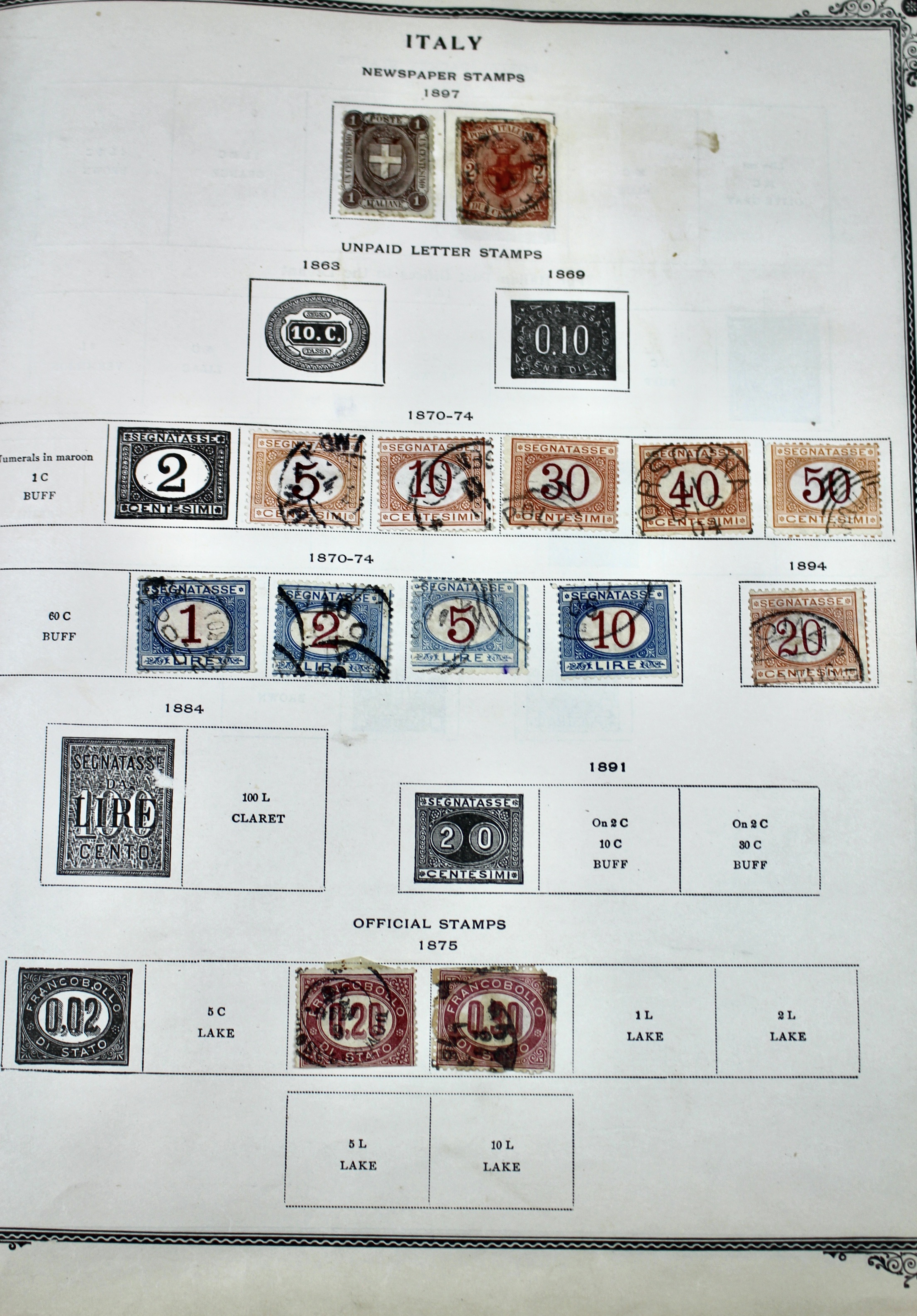 Scott's International Postage Stamp Album, 19th Century Edition