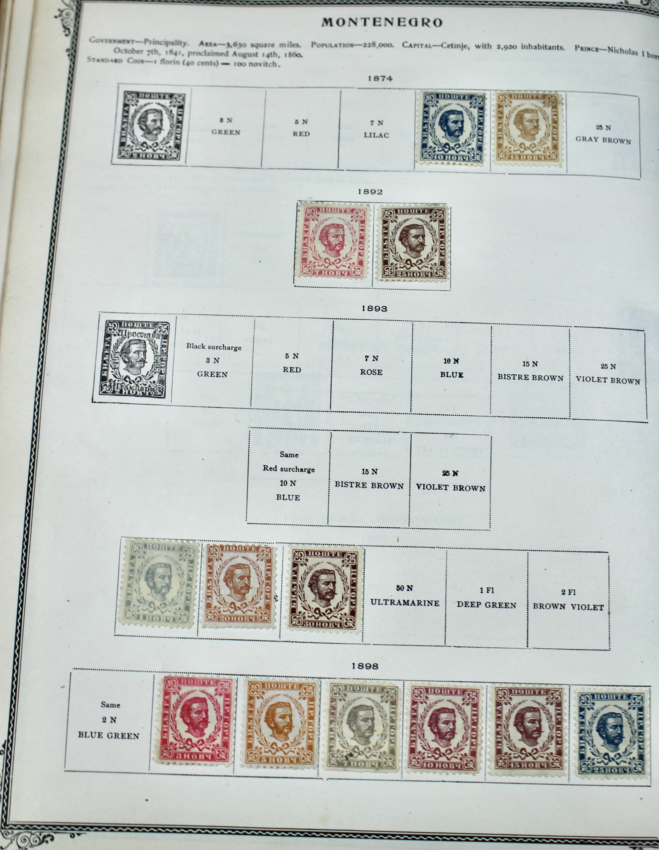 Scott's International Postage Stamp Album, 19th Century Edition