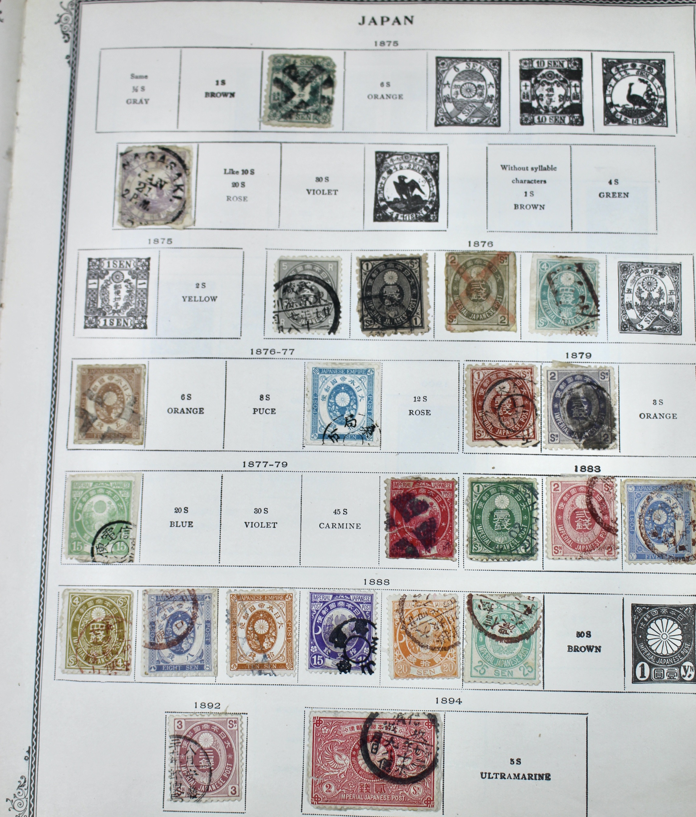 Scott's International Postage Stamp Album, 19th Century Edition