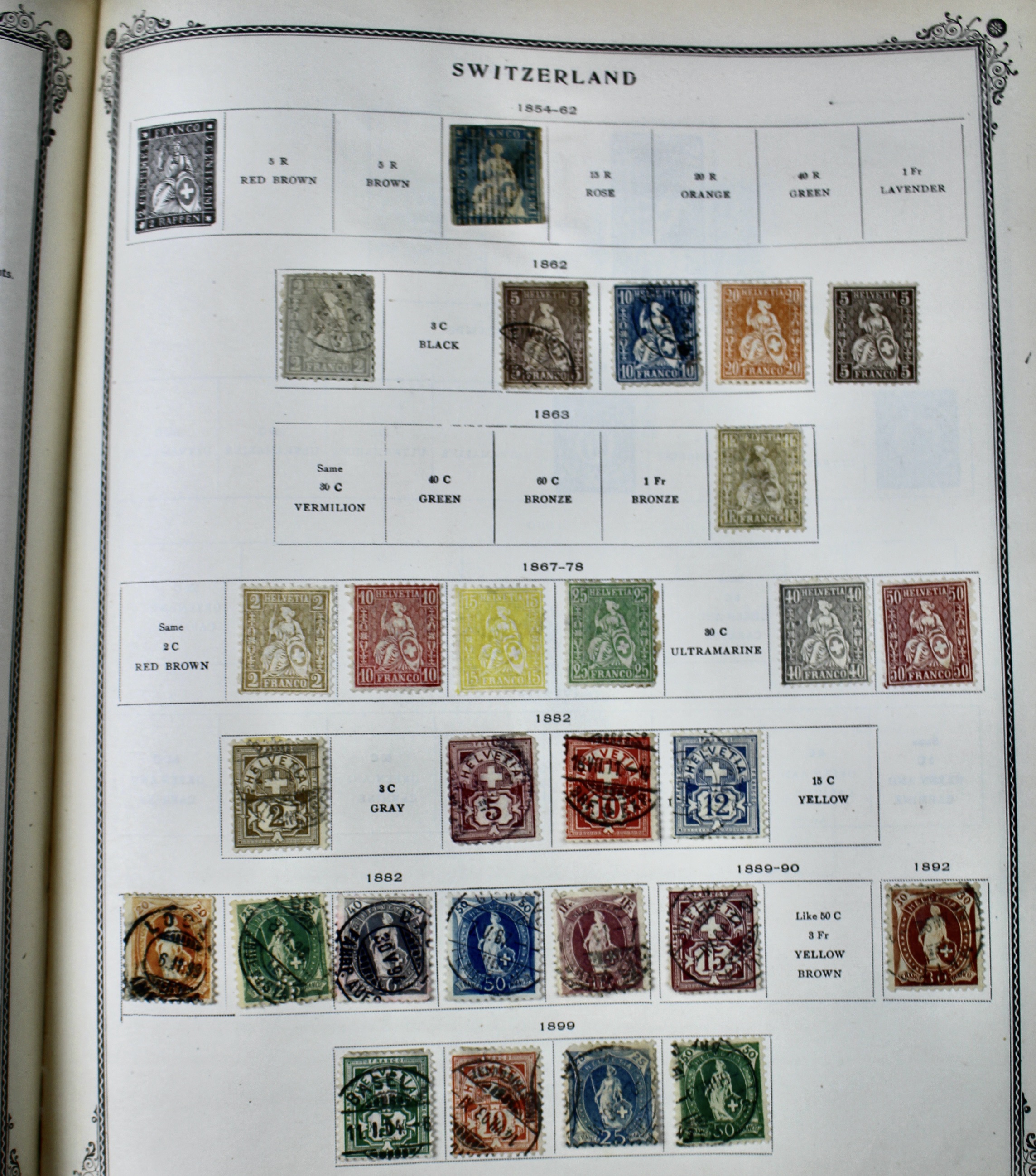 Scott's International Postage Stamp Album, 19th Century Edition