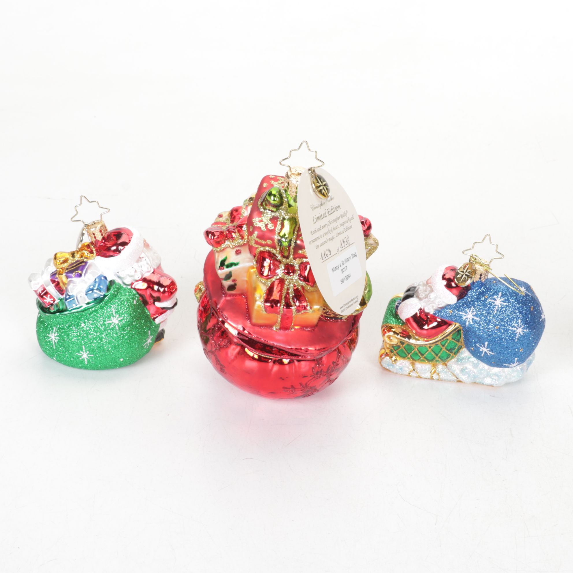 Christopher Radko Annual Glass Christmas Ornaments, 2015 - 2023
