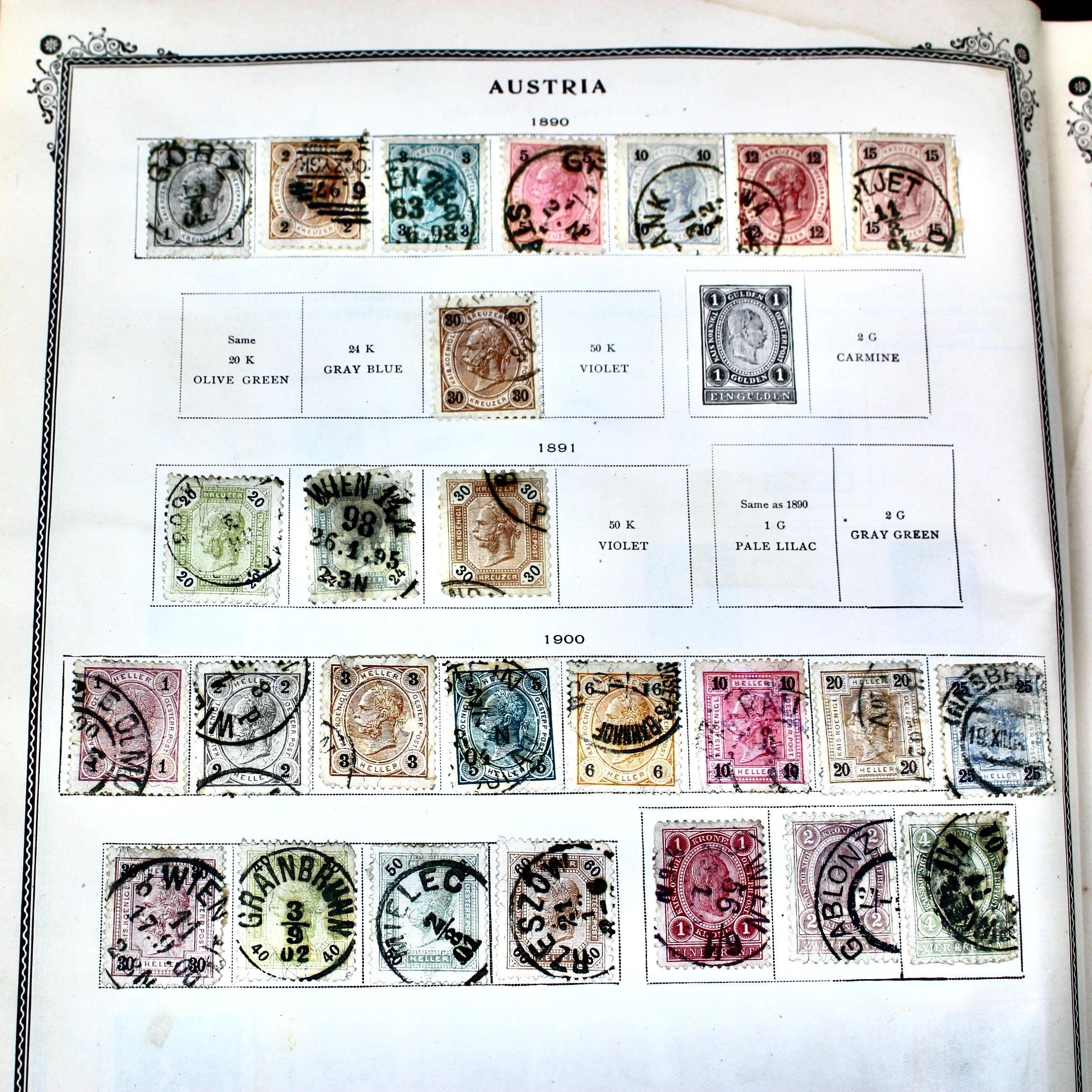 Scott's International Postage Stamp Album, 19th Century Edition