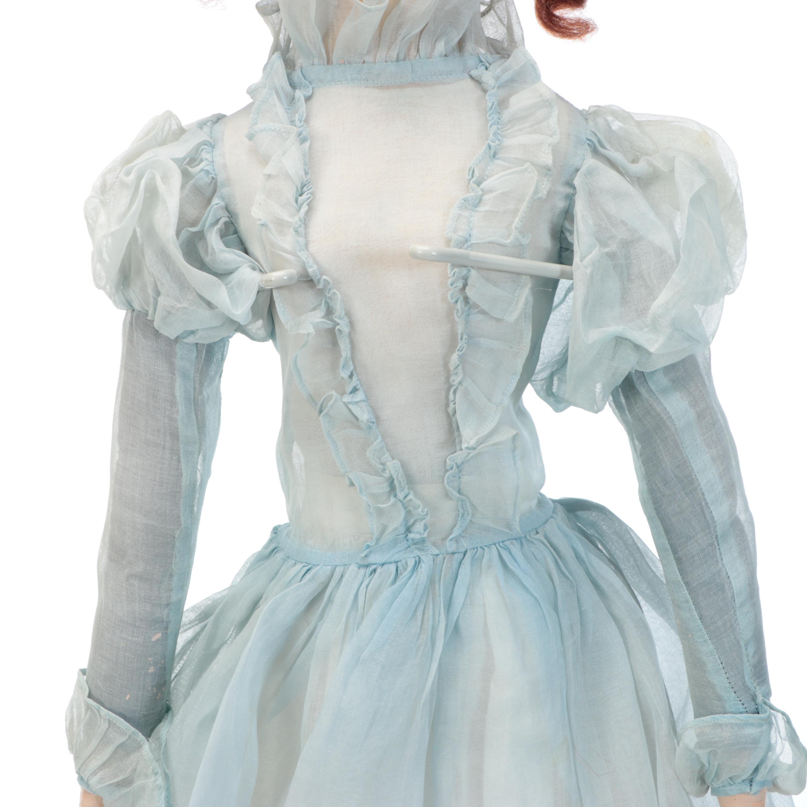 Art Deco Style Composite Boudoir Doll, Early 20th Century