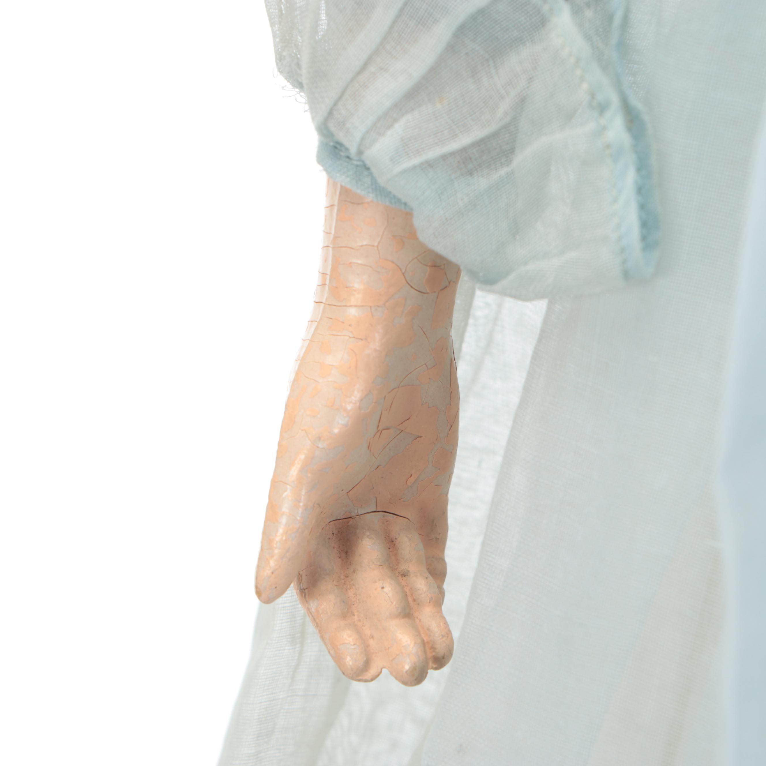 Art Deco Style Composite Boudoir Doll, Early 20th Century