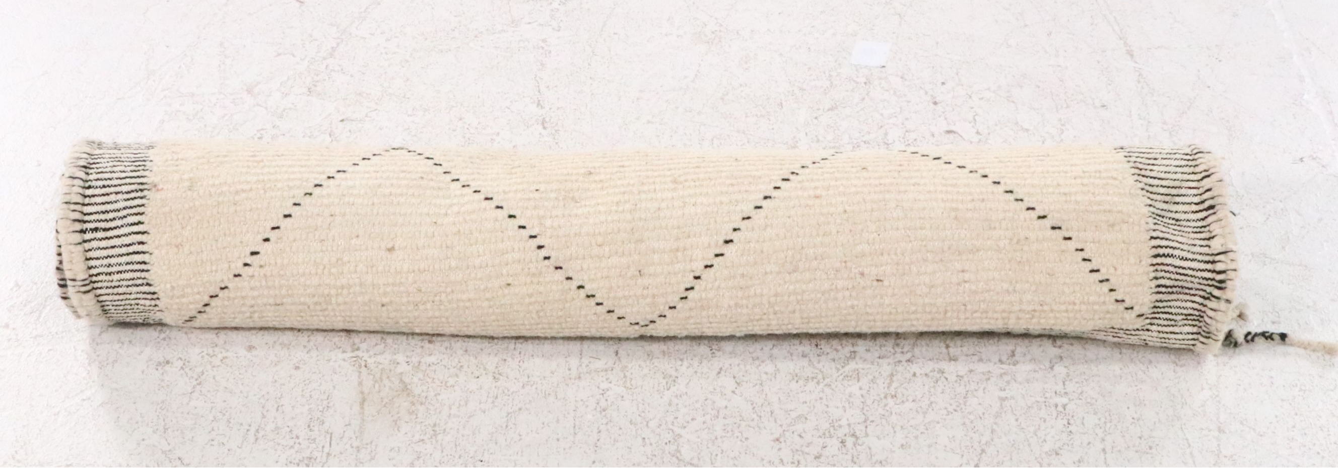 4'2 x 8'8 Hand-Knotted Moroccan Berber Area Rug