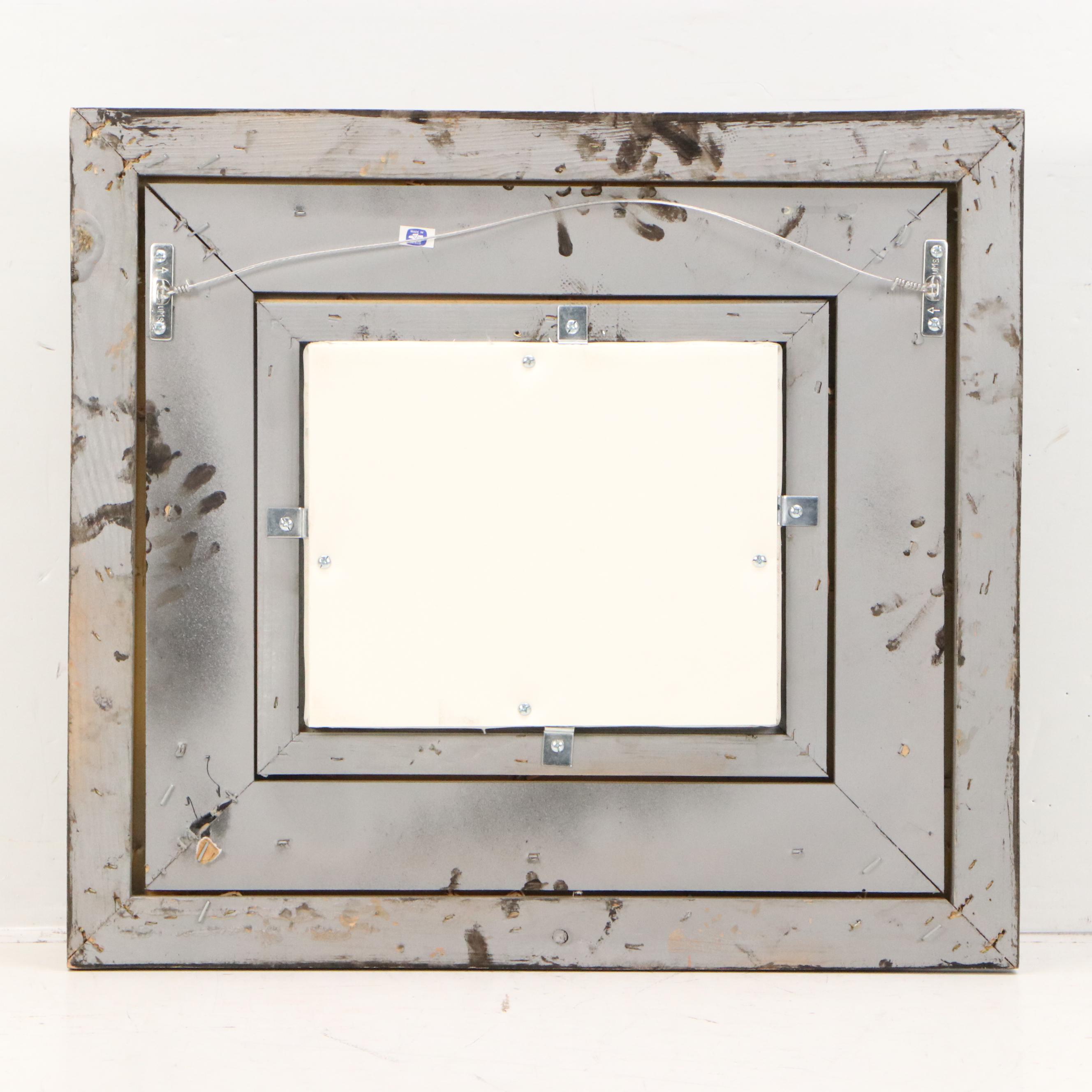 W. Krell Horse and Jockey Portrait Oil Painting