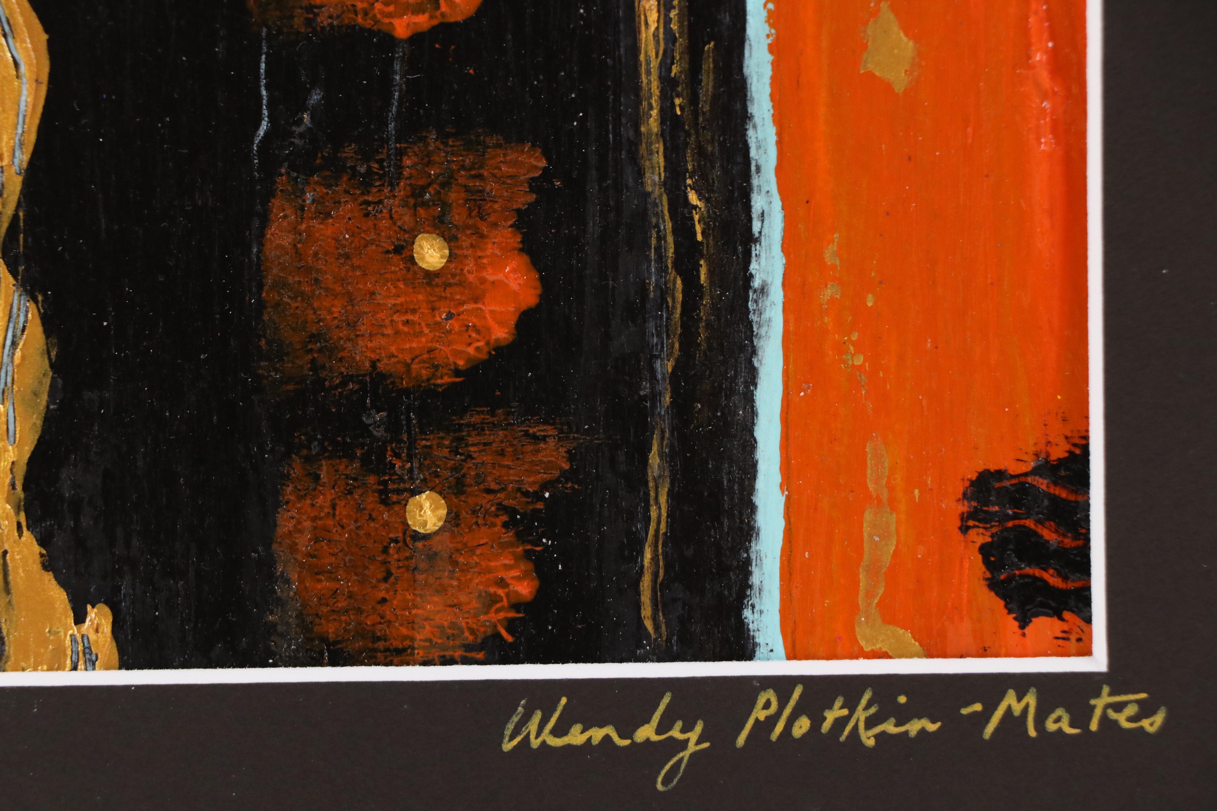 Wendy Plotkin-Mates Abstract Acrylic Painting, 21st Century