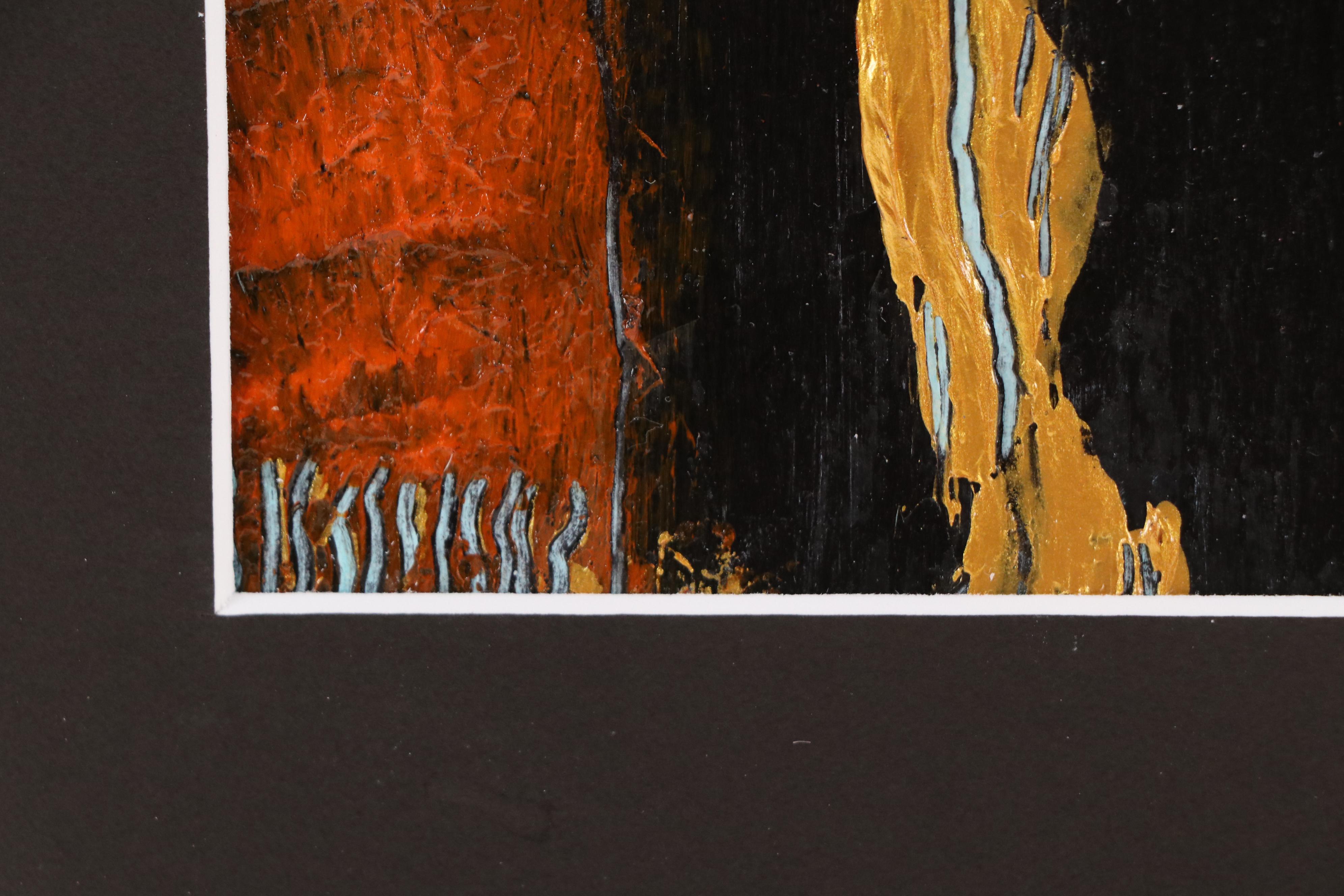 Wendy Plotkin-Mates Abstract Acrylic Painting, 21st Century