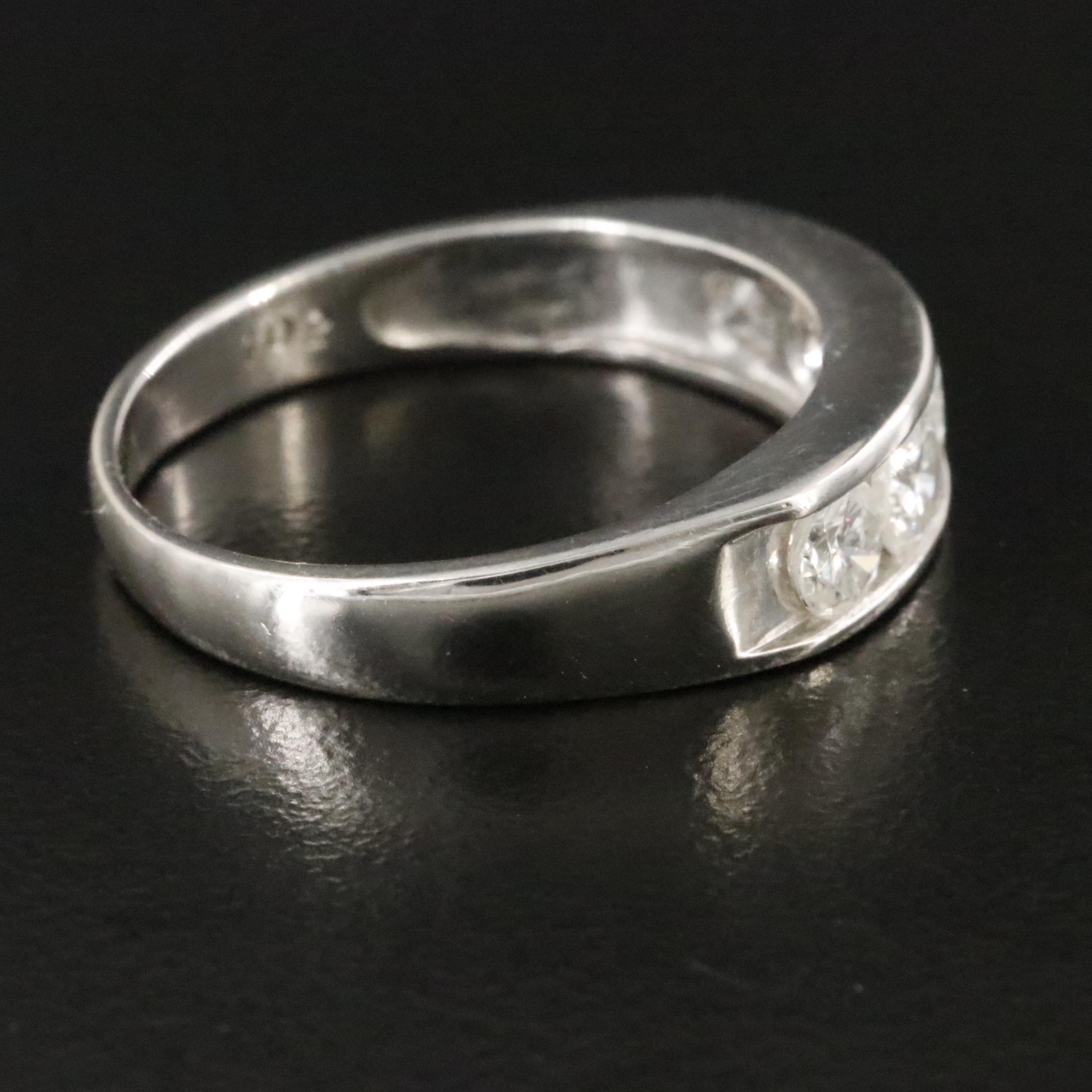 Platinum 1.02 CTW Diamond Ring