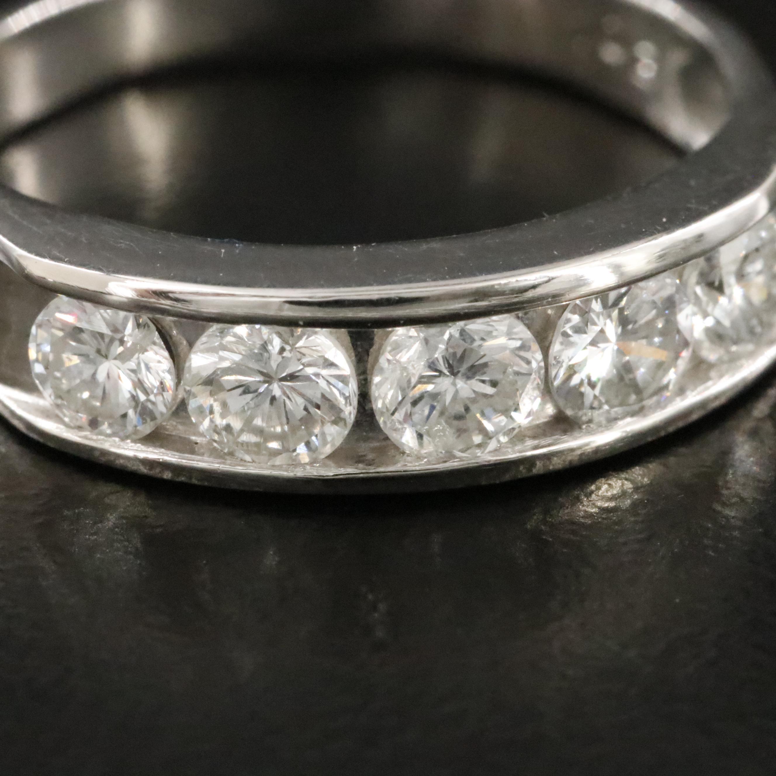 Platinum 1.02 CTW Diamond Ring