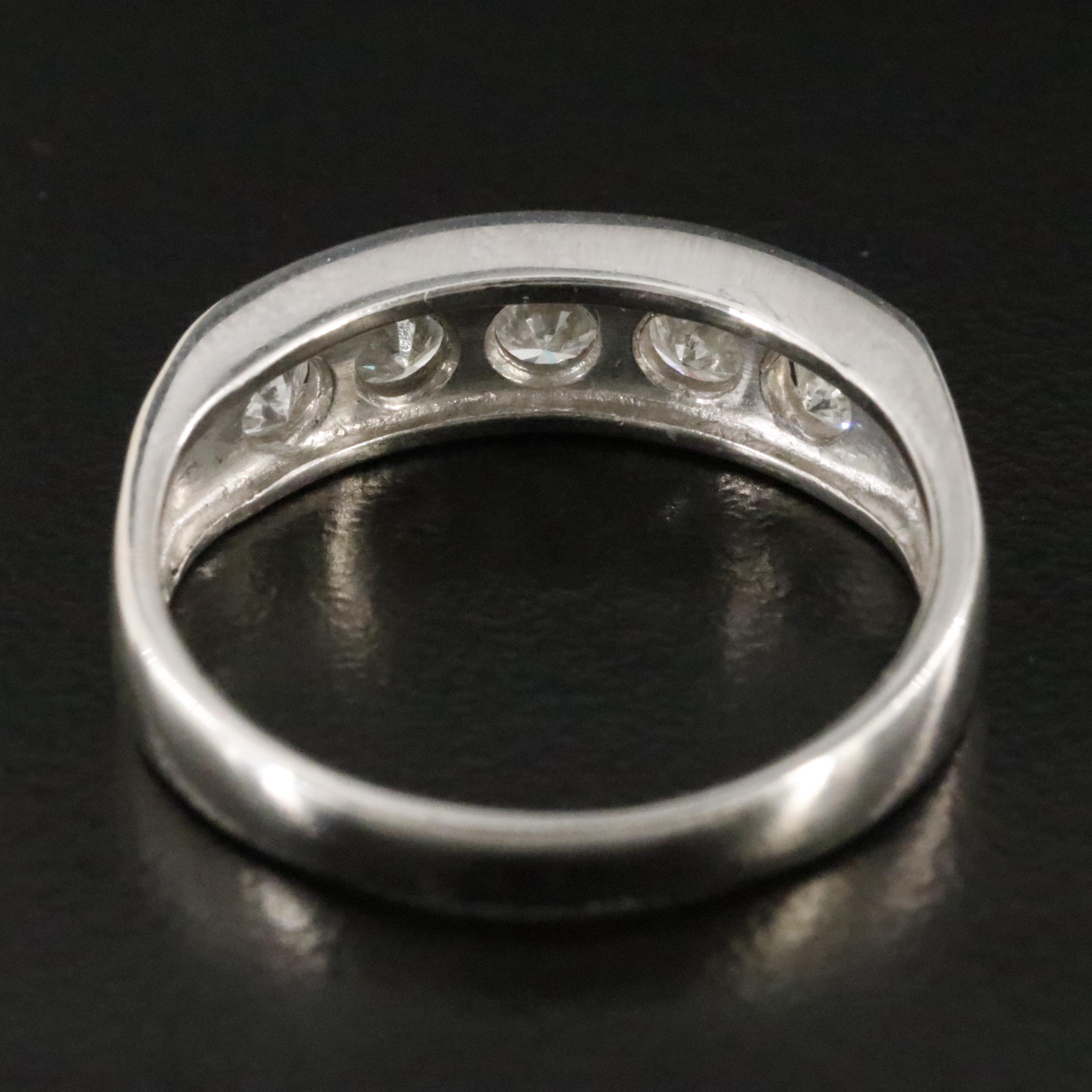 Platinum 1.02 CTW Diamond Ring