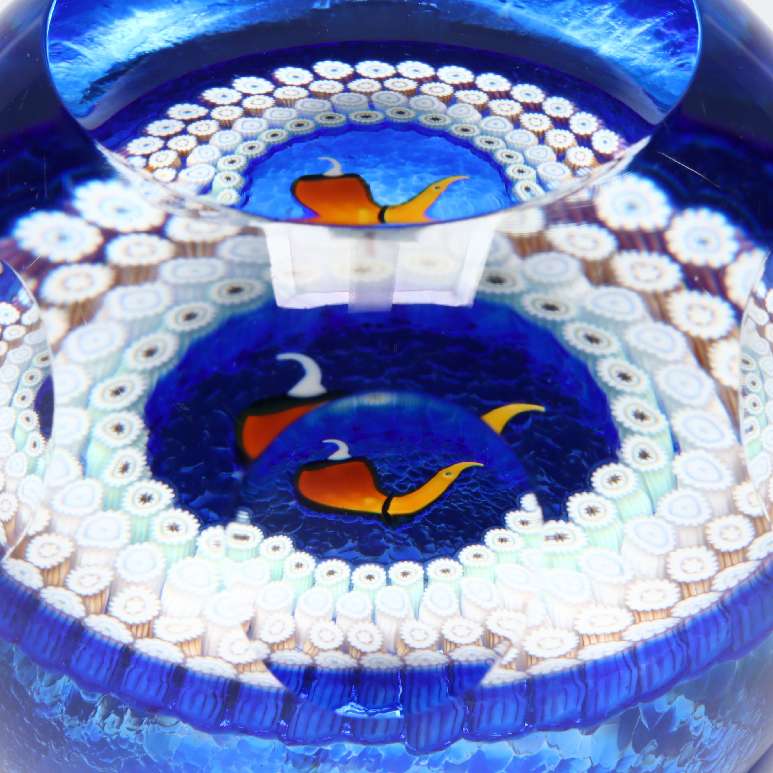 Caithness Scotland and Whitefriars Millefiori Art Glass Paperweights