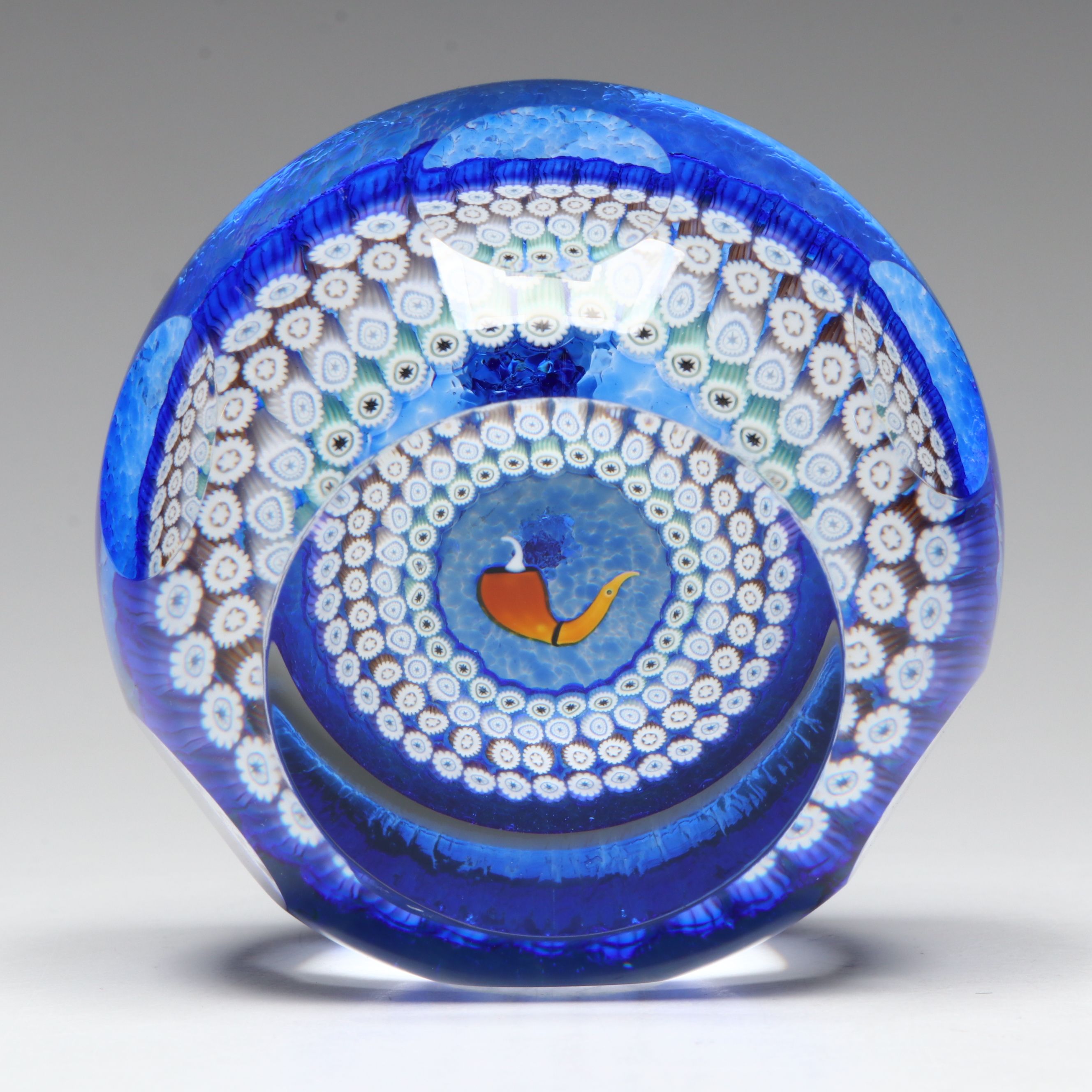 Caithness Scotland and Whitefriars Millefiori Art Glass Paperweights