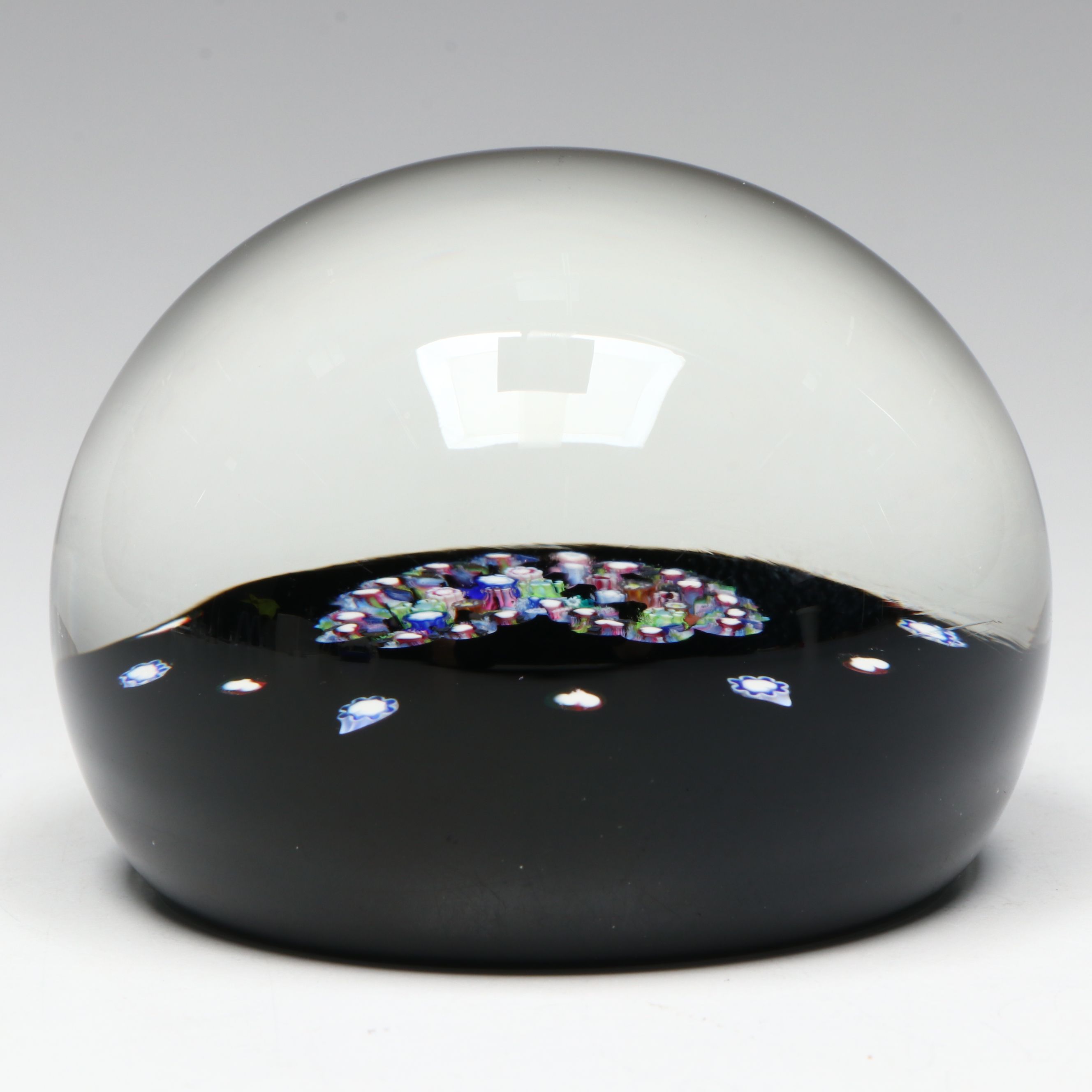 Caithness Scotland and Whitefriars Millefiori Art Glass Paperweights