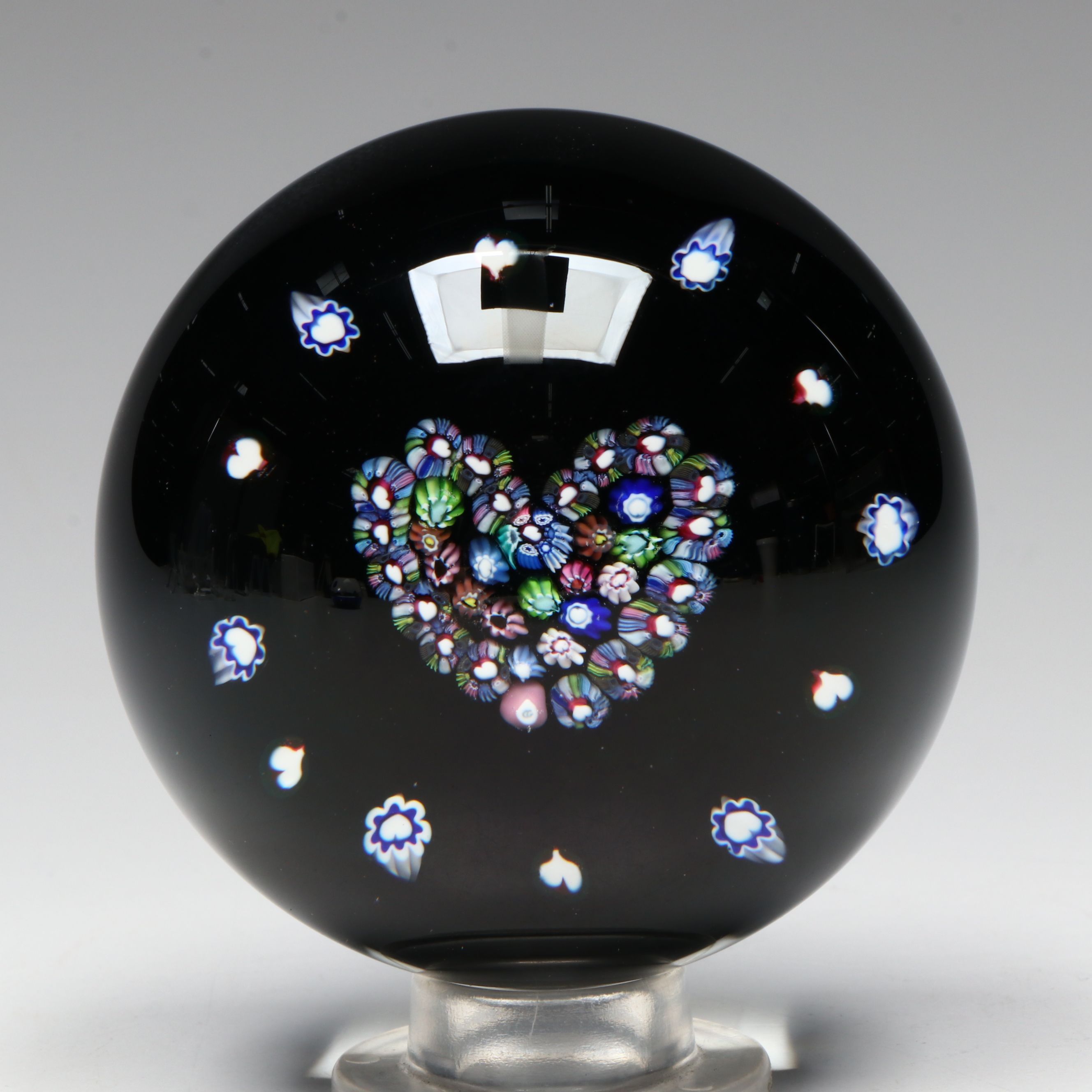 Caithness Scotland and Whitefriars Millefiori Art Glass Paperweights