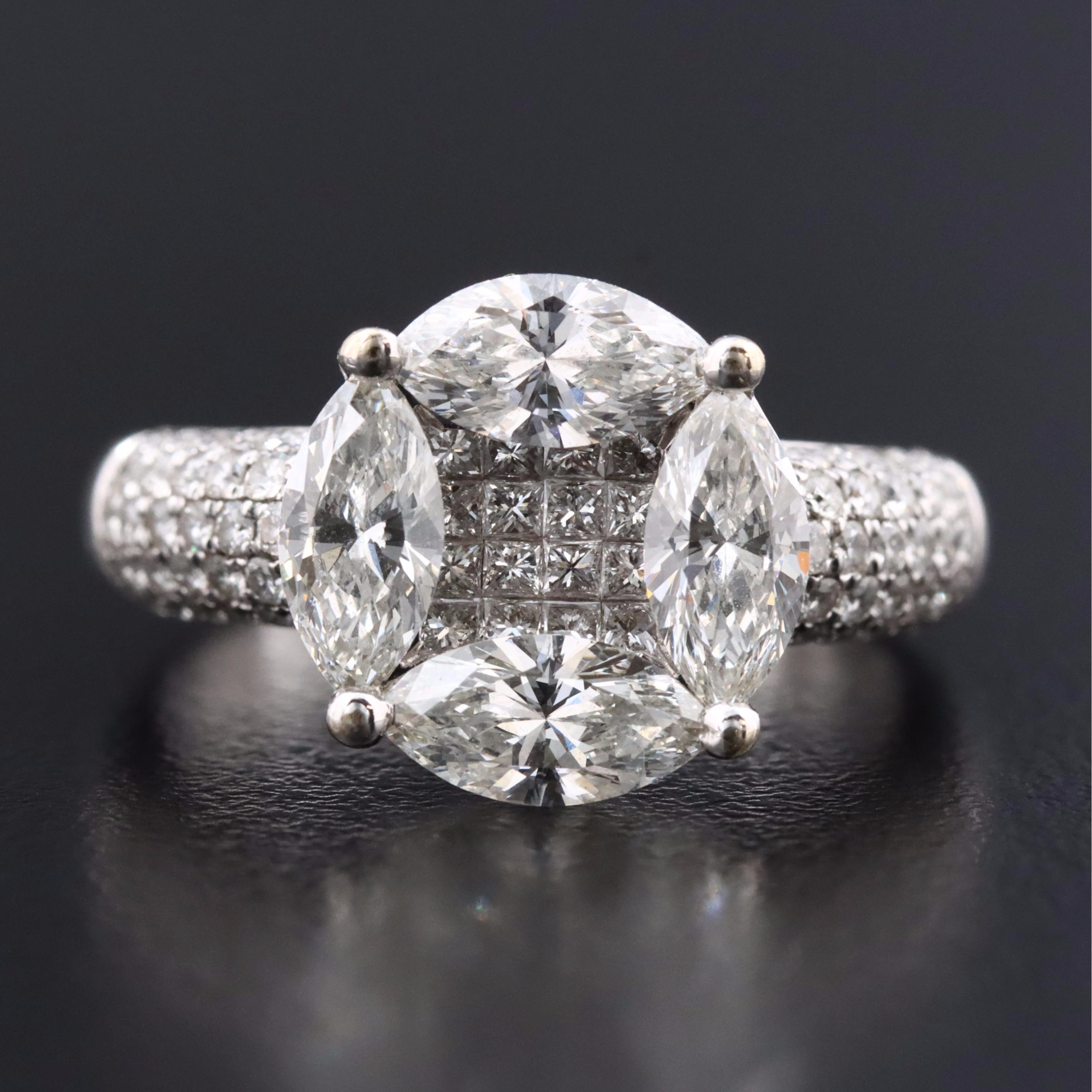 18K 2.04 CTW Diamond Ring