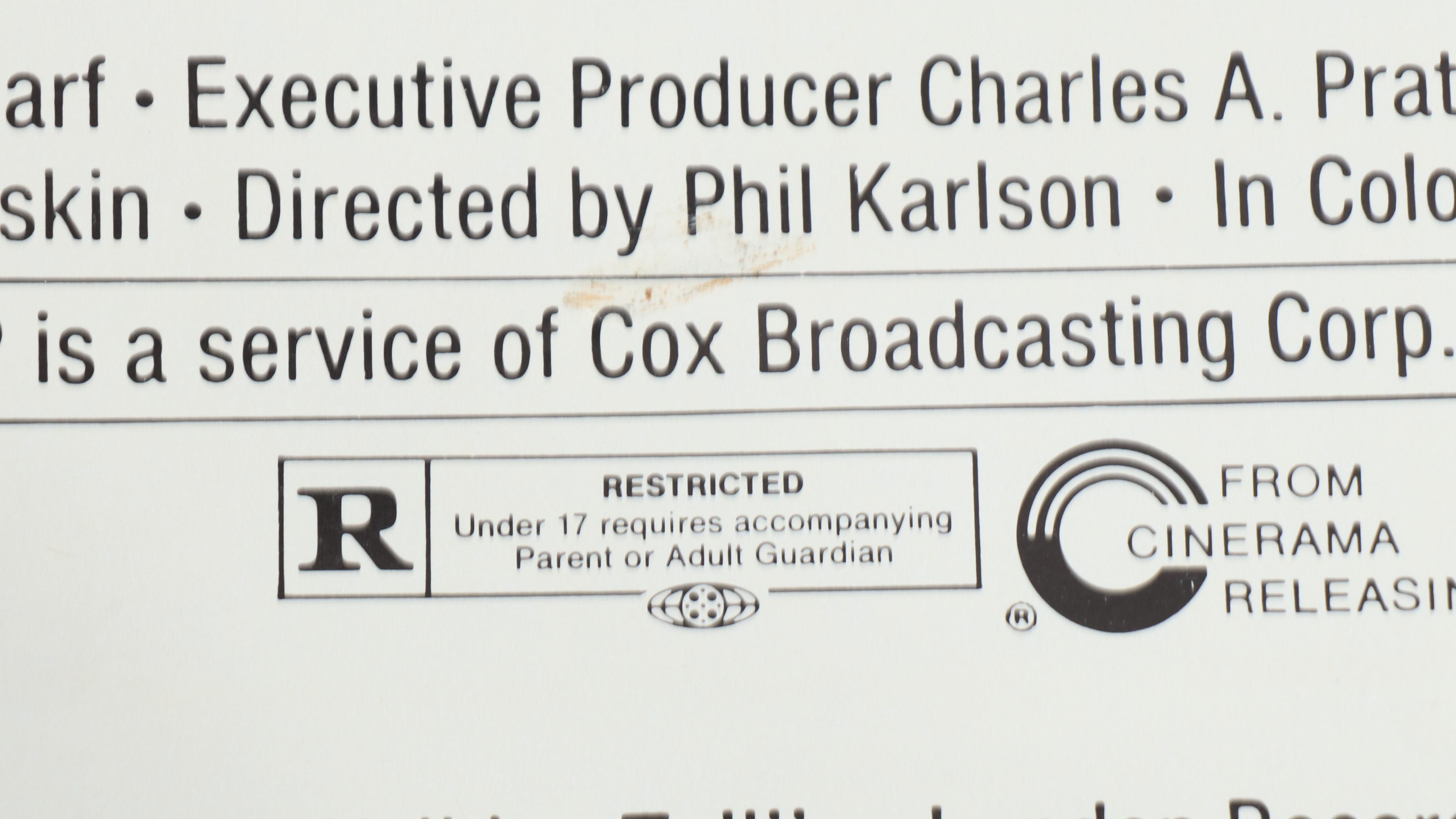 Bing Crosby Productions "Walking Tall" Movie Posters, 1970s