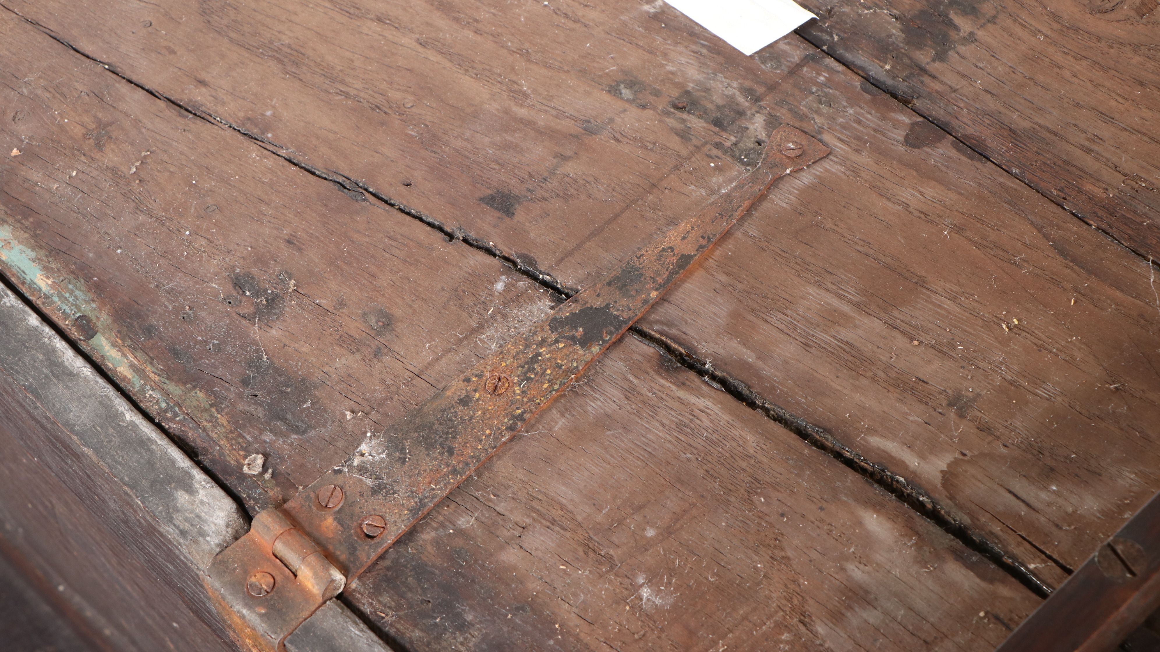 William and Mary Carved Coffer Chest