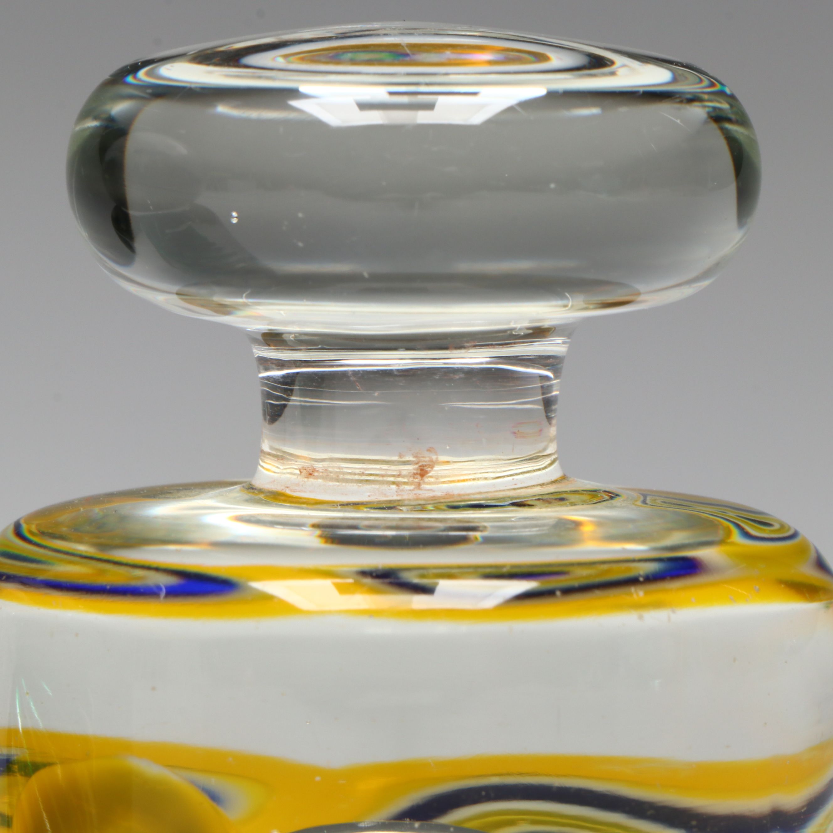 František Vízner Sphere and Flygsfors "Coquille" Swung Vase with More Art Glass