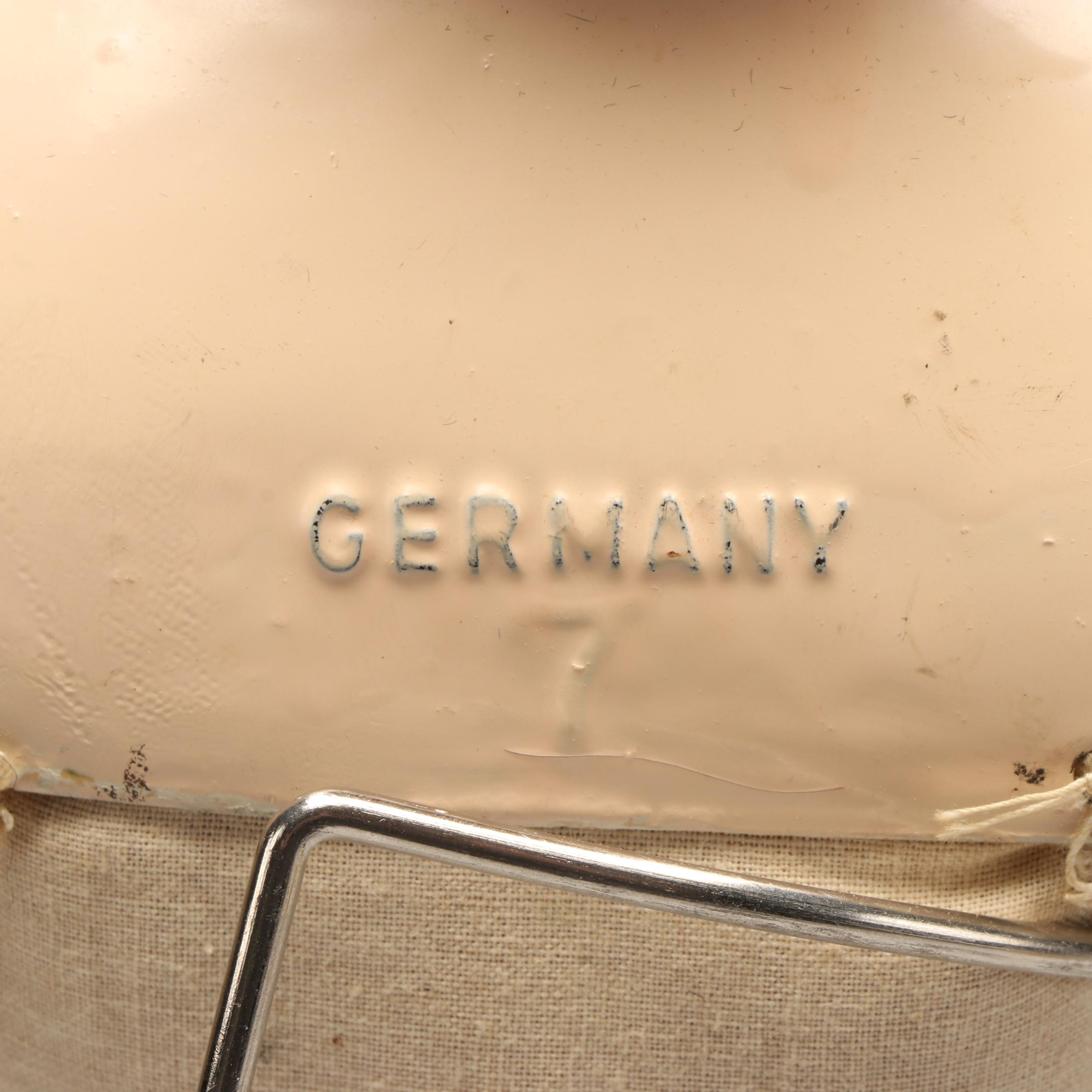 Minerva Painted Tin Doll with Cloth Body, Late 19th/ Early Century