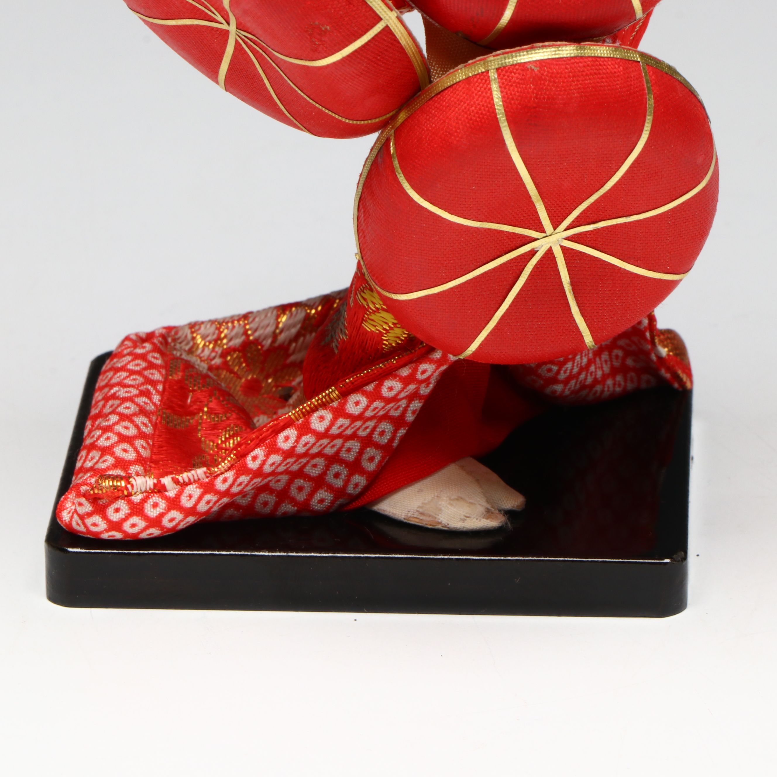 Japanese "Ningyō" Traditional Hat Dancing Doll, Showa Period
