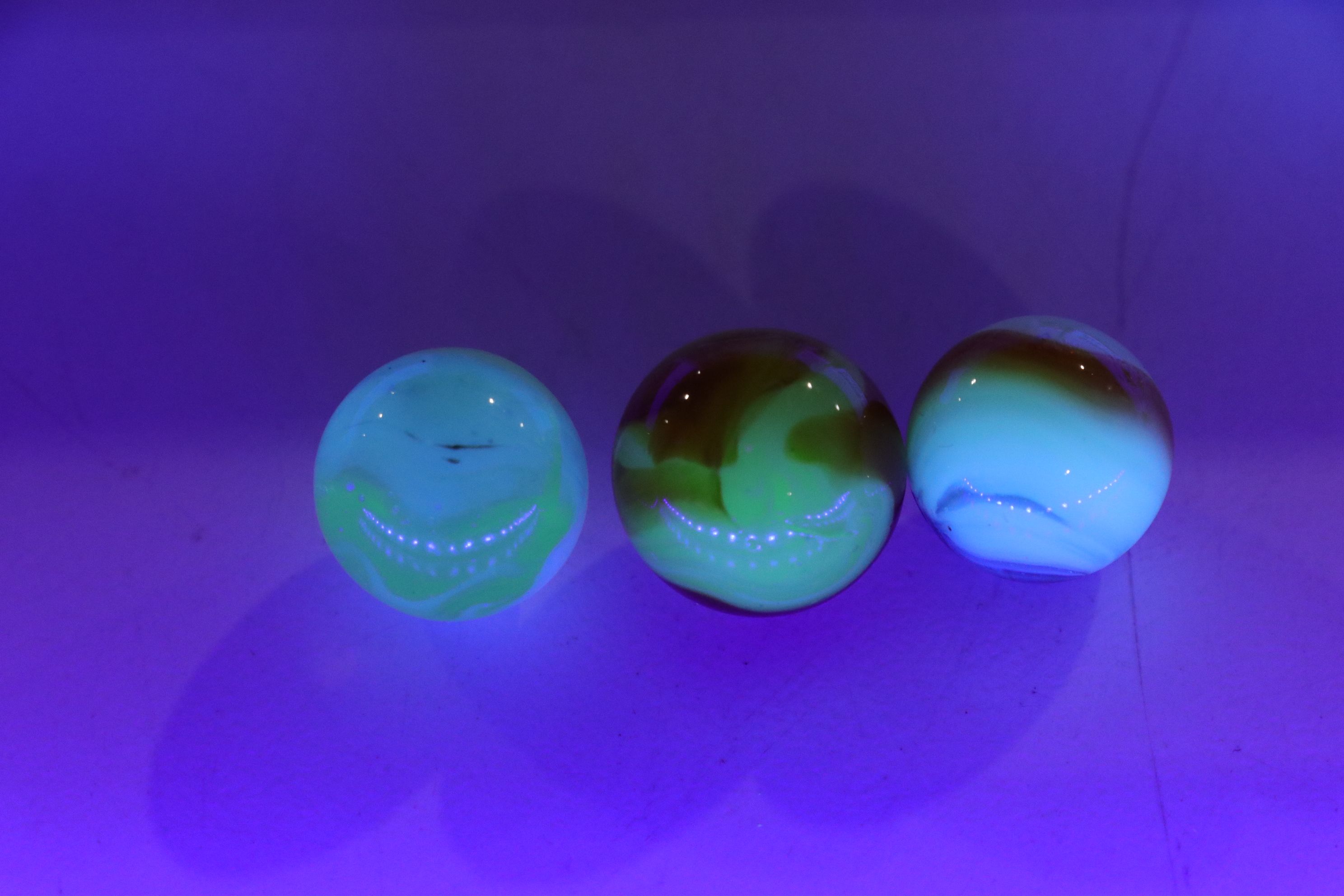 Uranium Glass, Vitro Agate, Spiral & Other Marble Collections