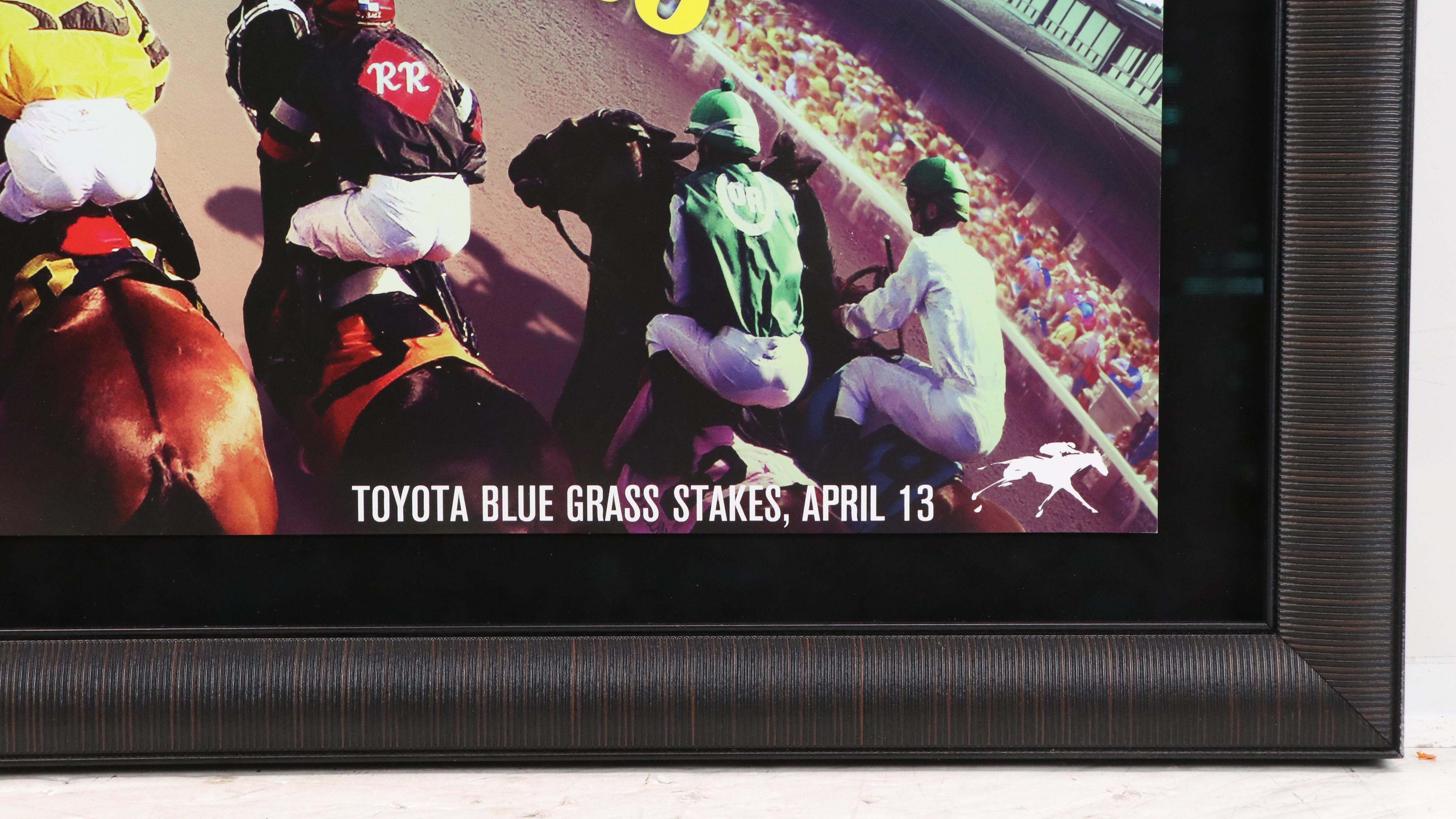 Keeneland Spring Meet Offset Lithograph Poster "Keeneland April 5-26"