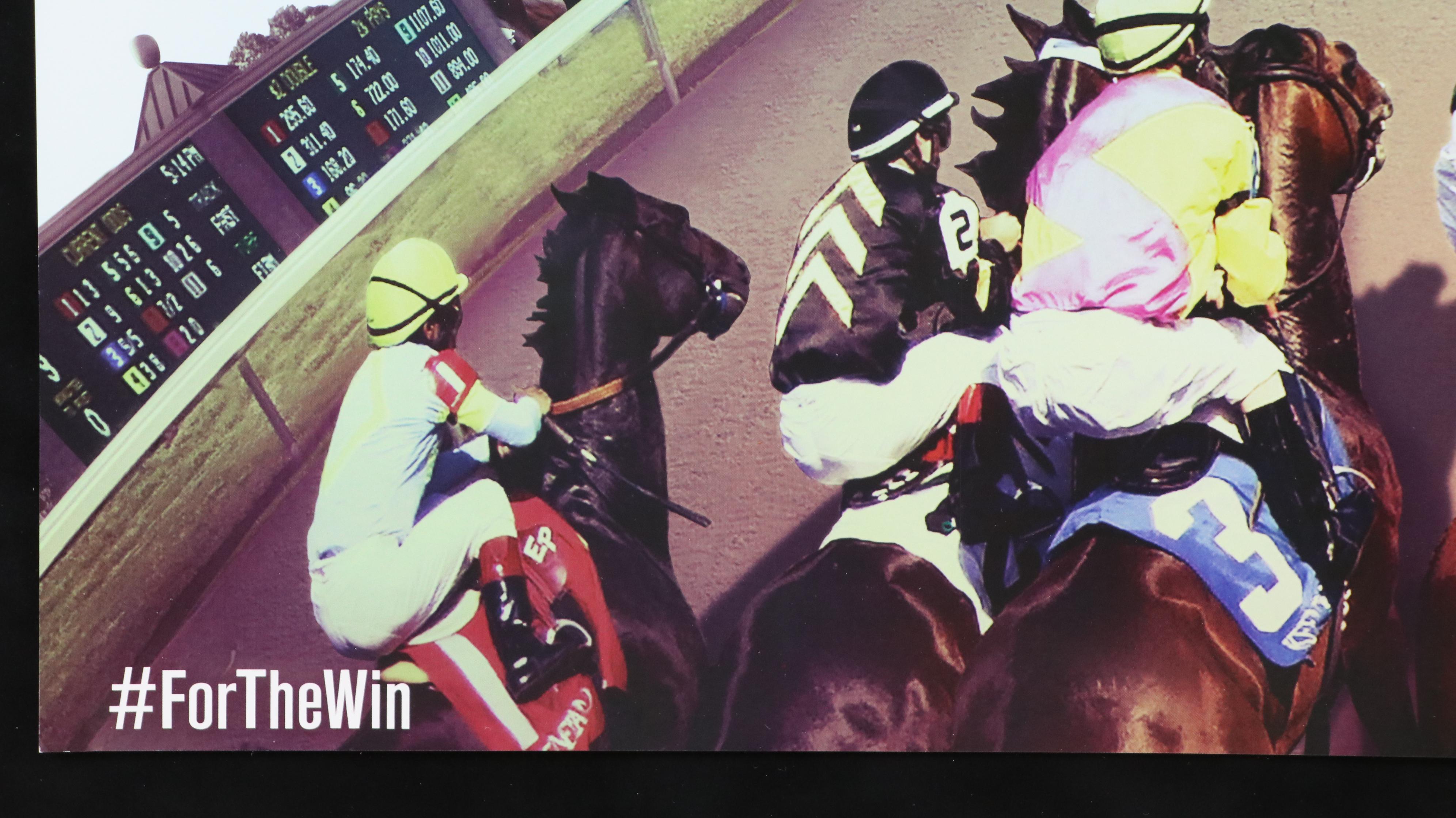 Keeneland Spring Meet Offset Lithograph Poster "Keeneland April 5-26"