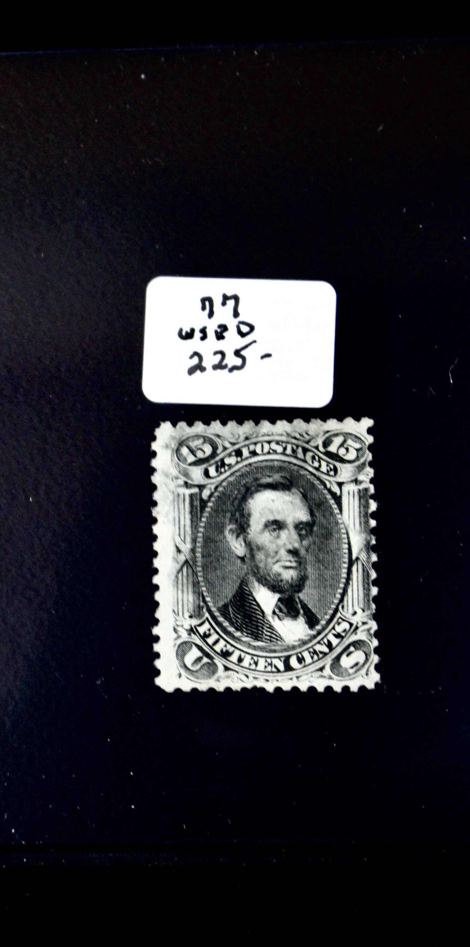 Three Early U.S. Postage Stamps