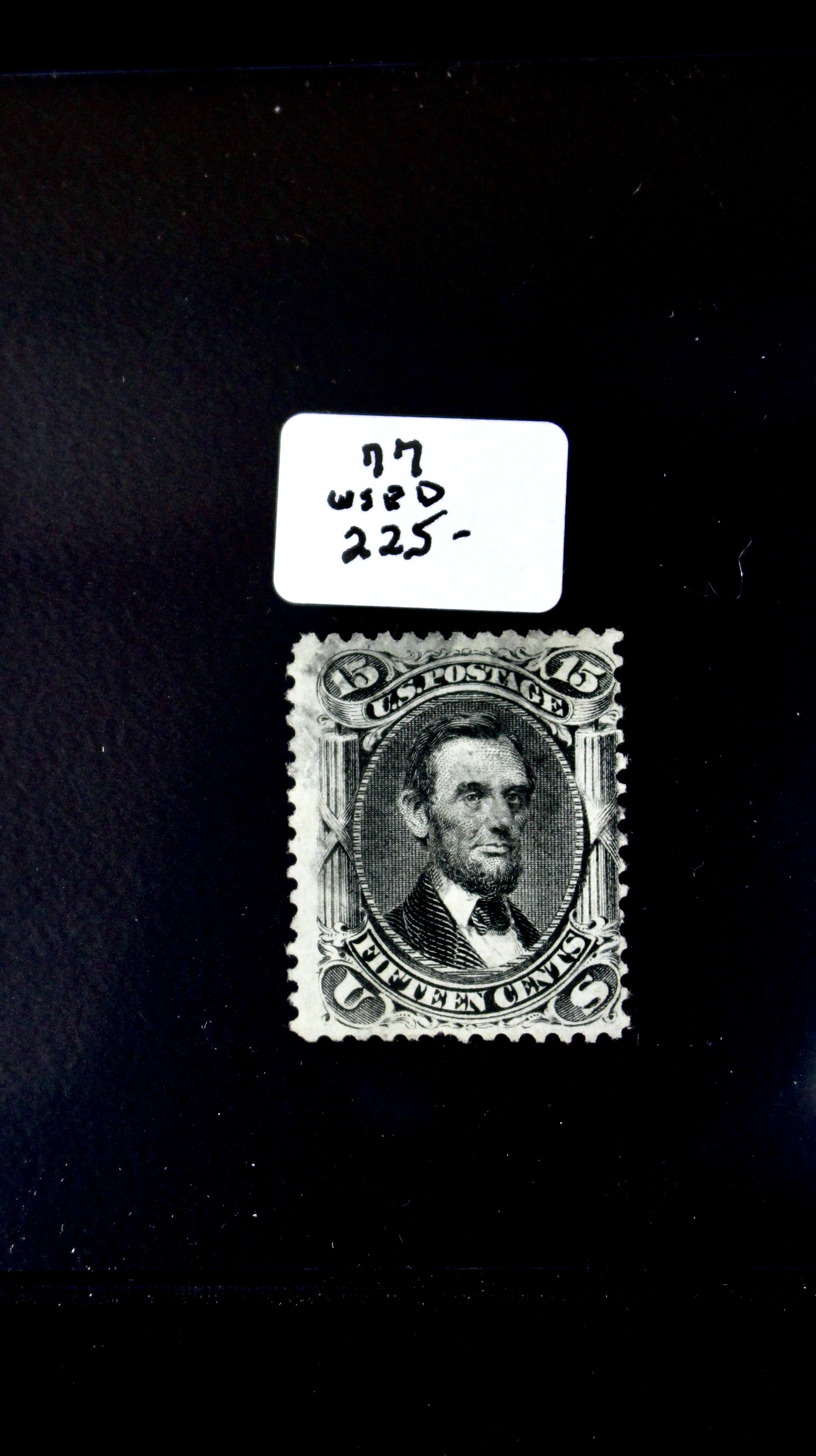 Three Early U.S. Postage Stamps